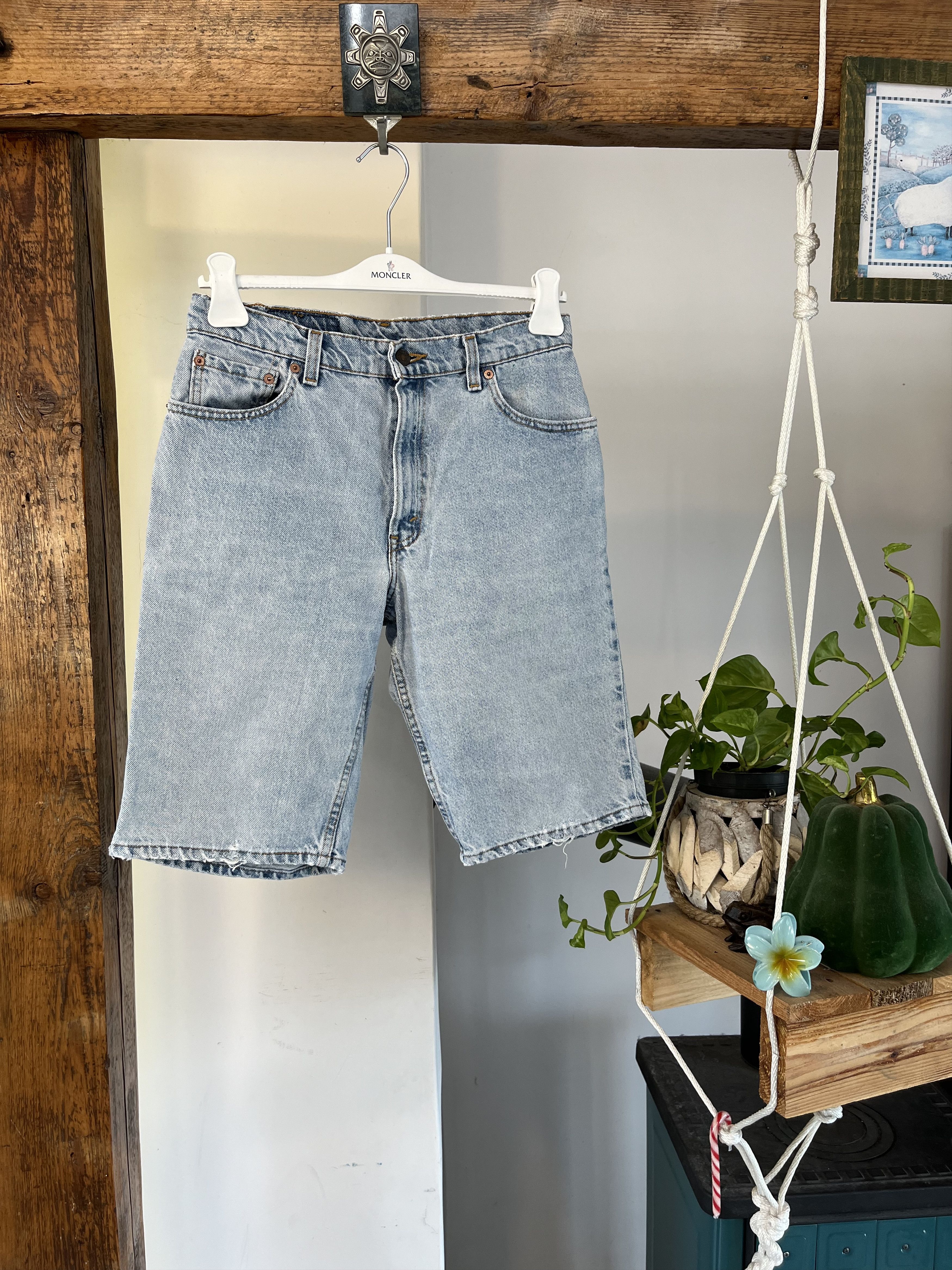 Levi's × Levi's Vintage Clothing Vintage 80/90s Levi's 505 Made in USA Denim Shorts Jeans Size US 30 / EU 46 - 1 Thumbnail