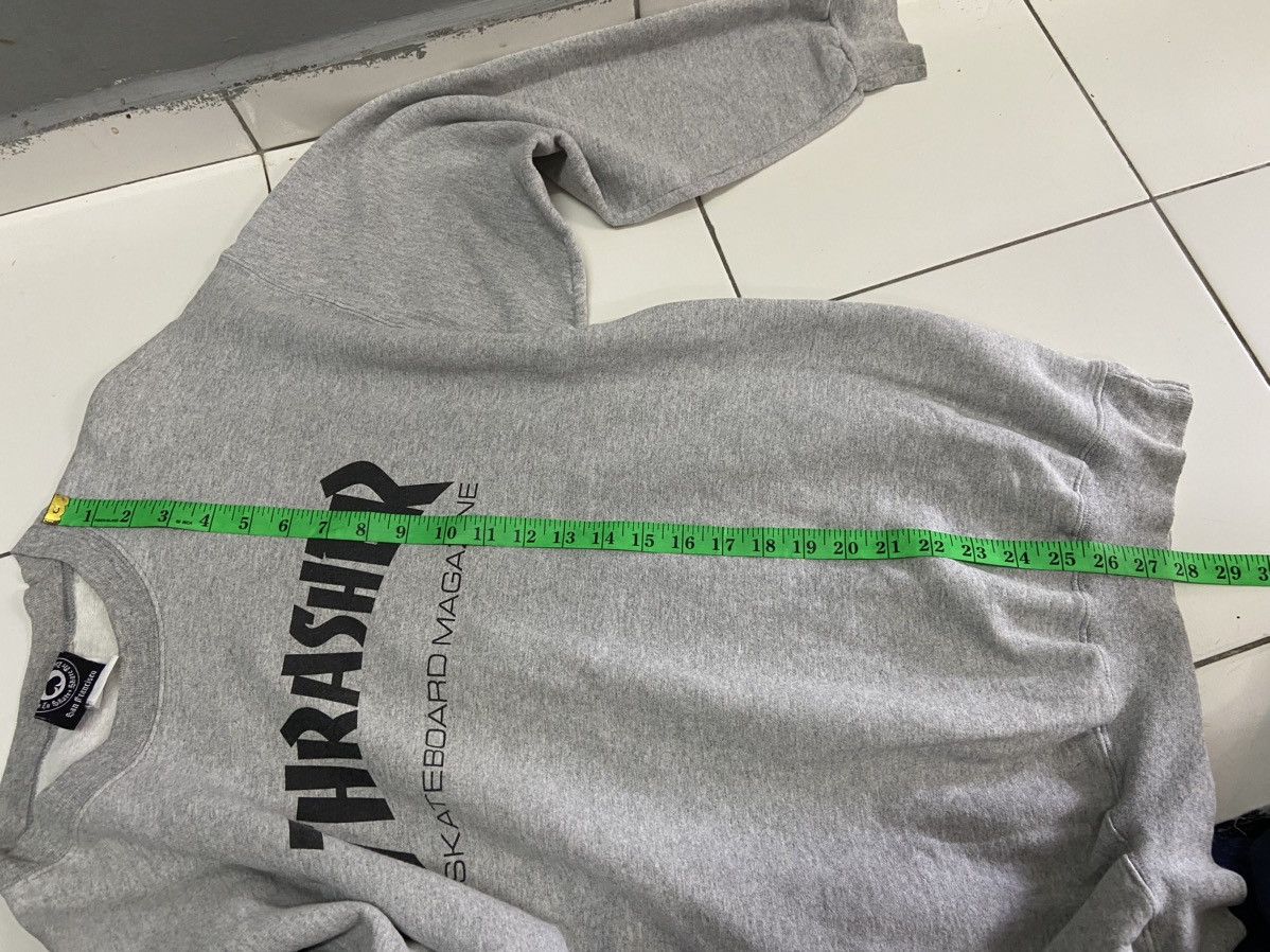 Thrasher THRASHER SAN FRANCISCO SKATEBOARD MAGAZINE CREWNECK Size US M / EU 48-50 / 2 - 13 Thumbnail
