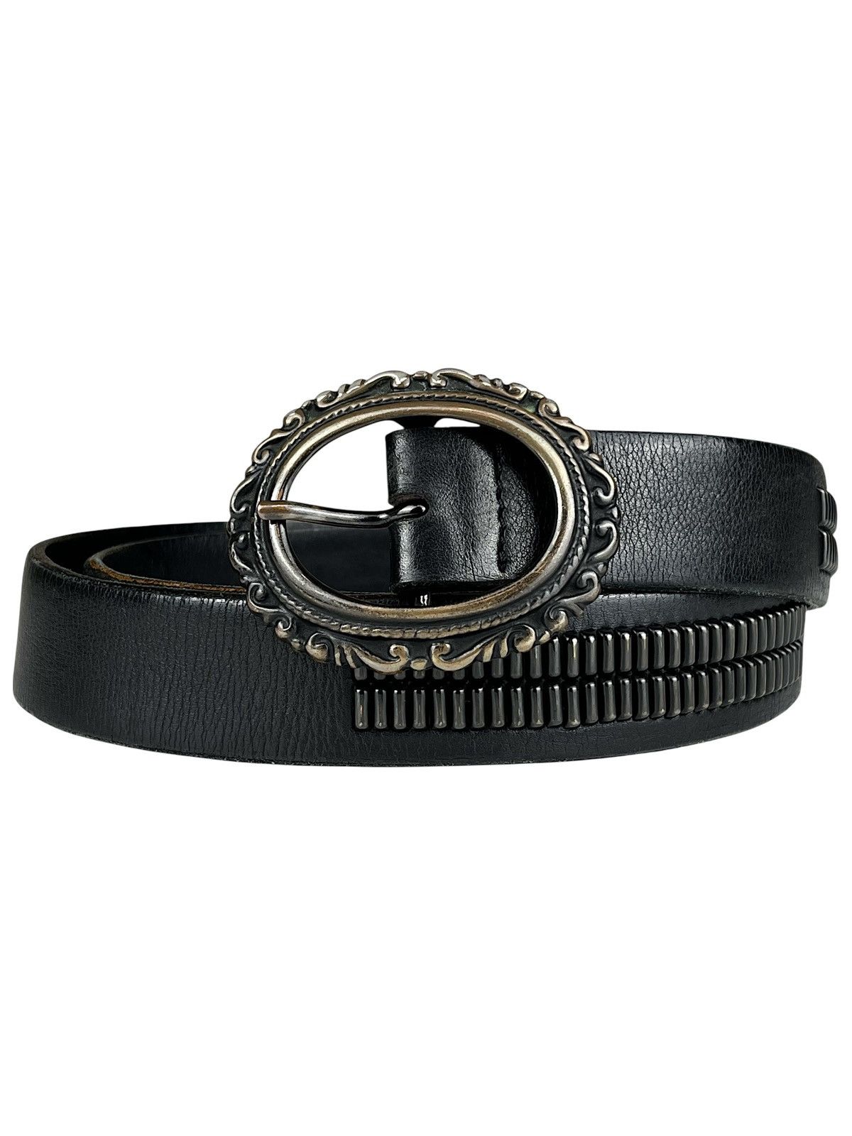 Undercover Multi Cross Leather Belt | Grailed