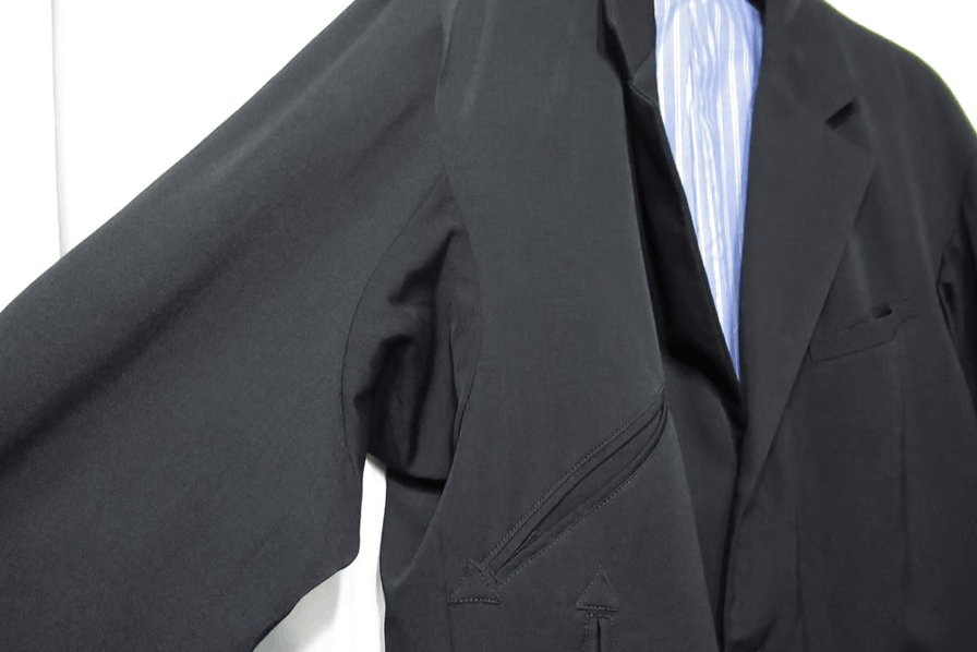 Yohji Yamamoto Yohji Yamamoto Pour Homme - Zipper Tailored Jacket Size US M / EU 48-50 / 2 - 6 Thumbnail