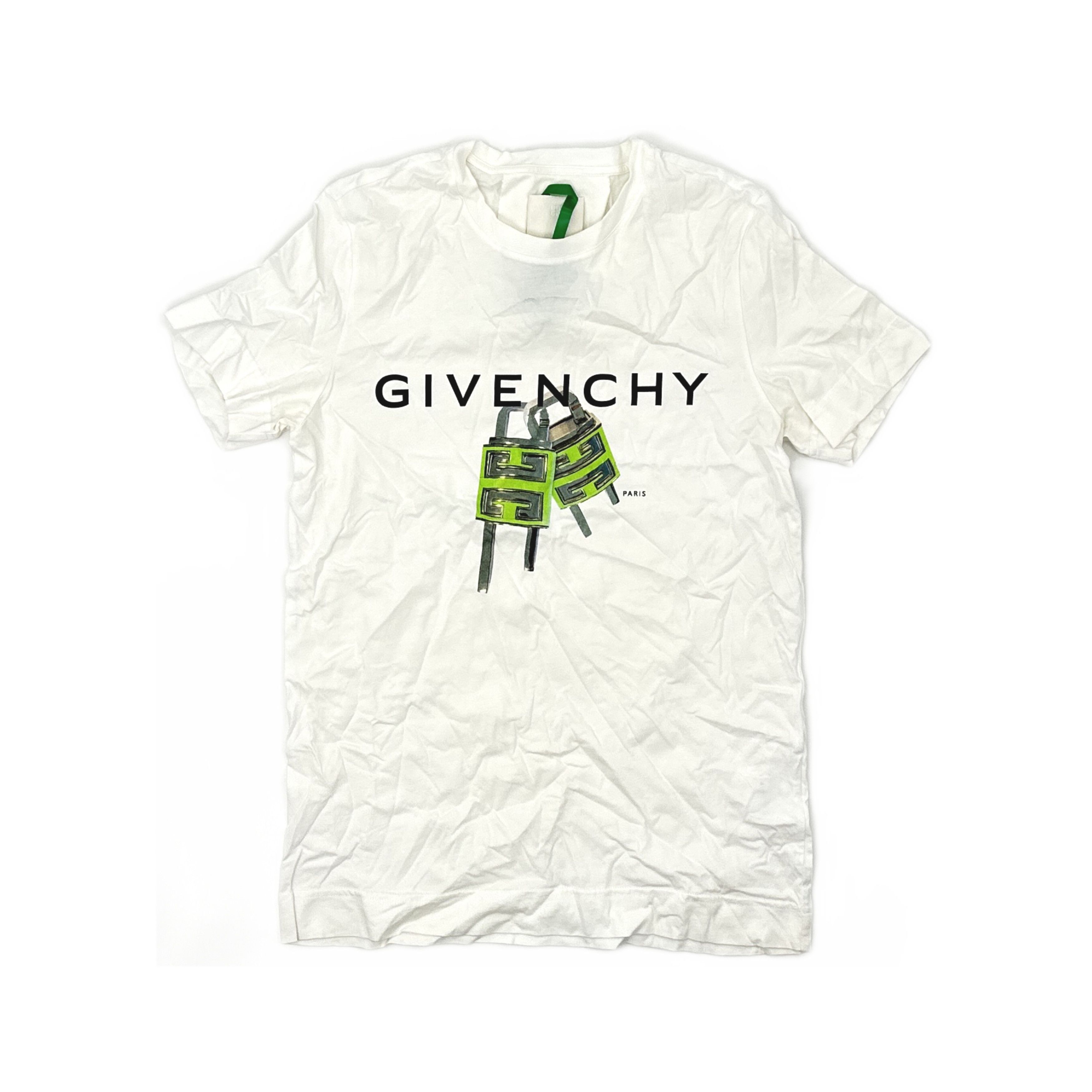 Givenchy Givenchy Lock Print T-Shirt Size XS Size US XS / EU 42 / 0 - 1 Thumbnail