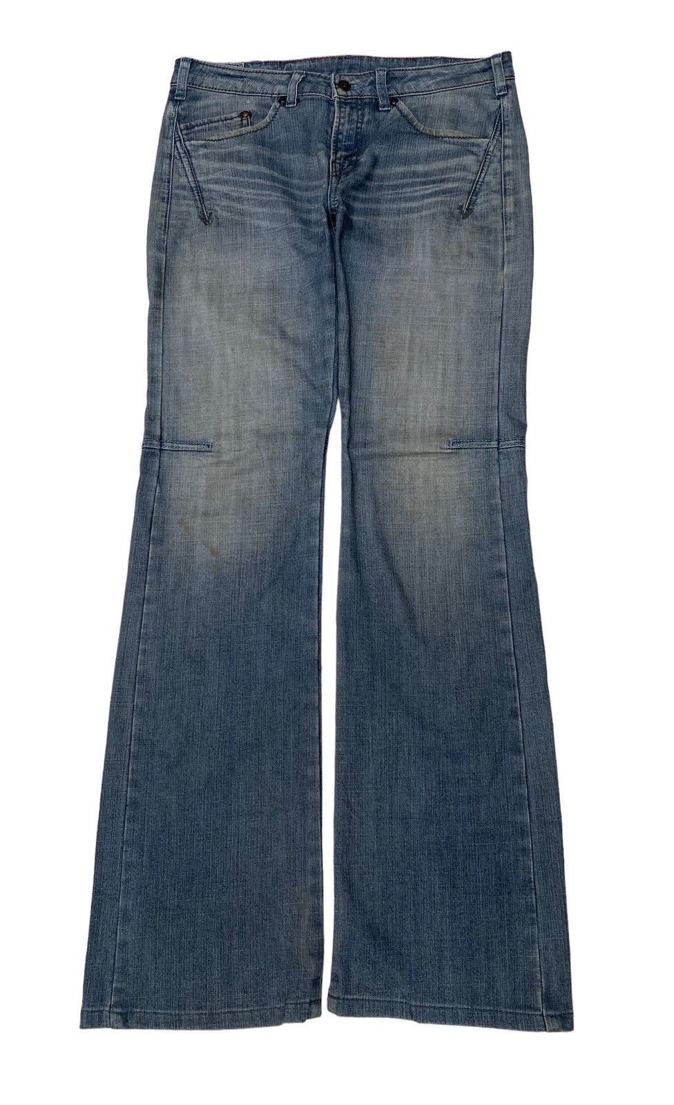 Vintage Marithe + Francois Girbaud Embroidered Denim Jeans Size W30 main image 0
