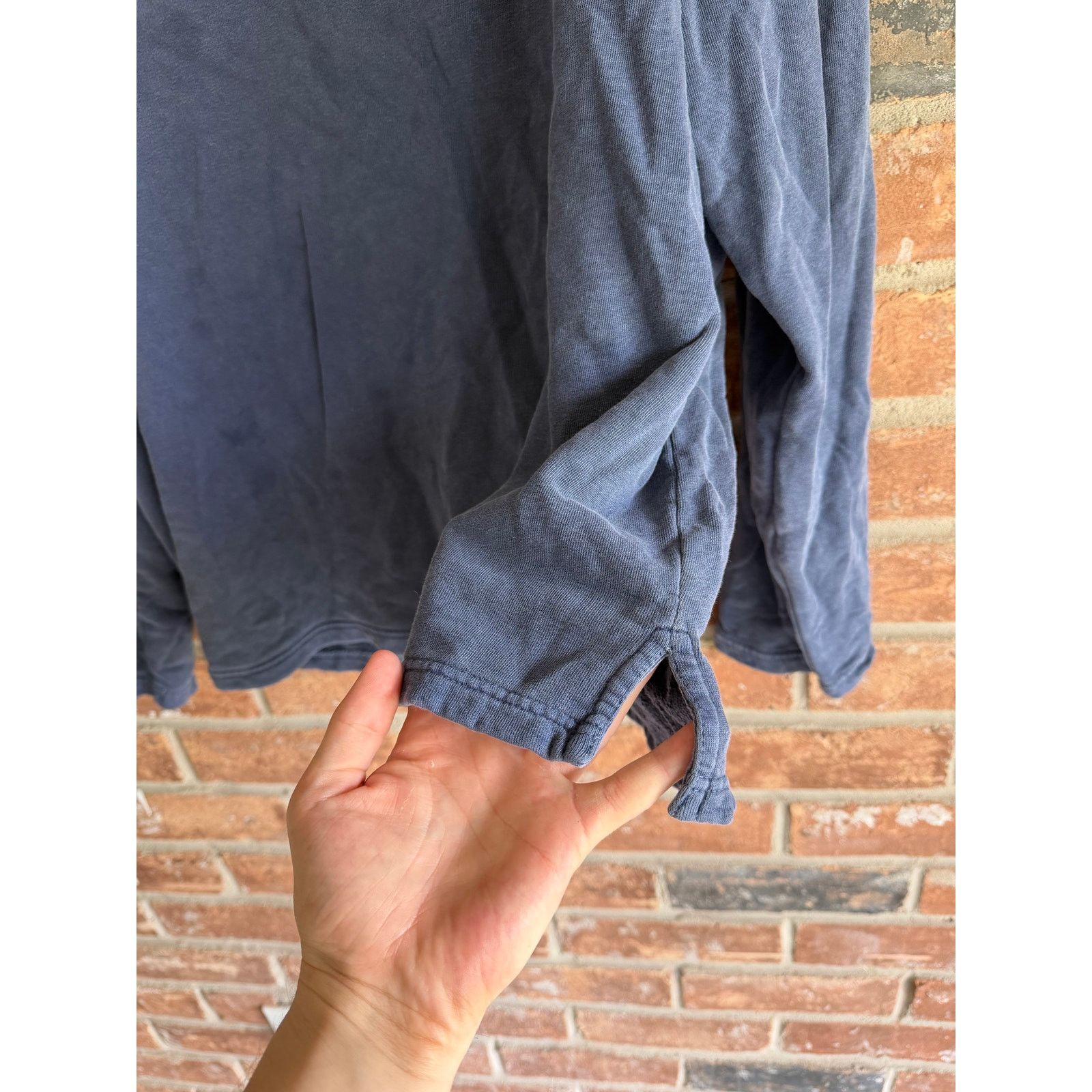 Authentic Pigment Vintage Cooper Electric Pigment Dyed LS Shirt XL Size US XL / EU 56 / 4 - 2 Thumbnail