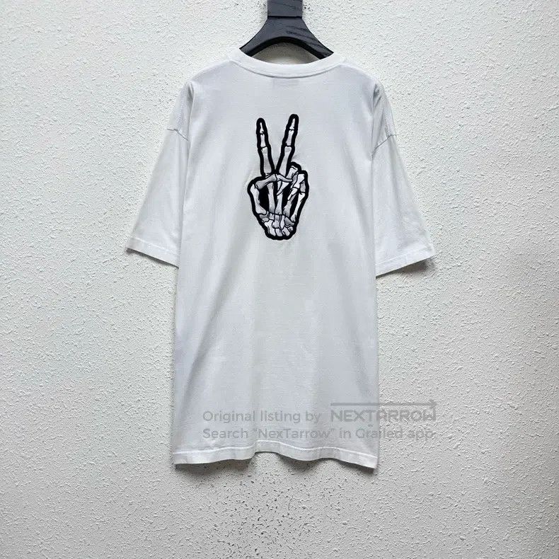 Balenciaga Balenciaga Dissolved Smile Scissors Embroidered Short Slee Size US S / EU 44-46 / 1 - 2 Thumbnail
