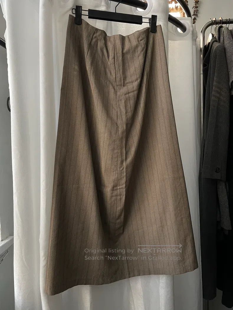 Comme des Garcons Comme Des Garcons size M Ladies striped long skirt Size 22" - 2 Thumbnail