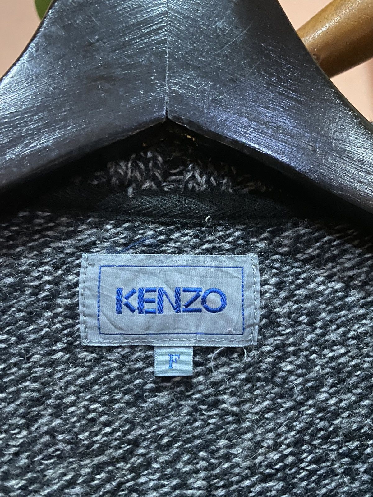 Kenzo VINTAGE KENZO KNIT CARDIGAN Size US L / EU 52-54 / 3 - 6 Thumbnail