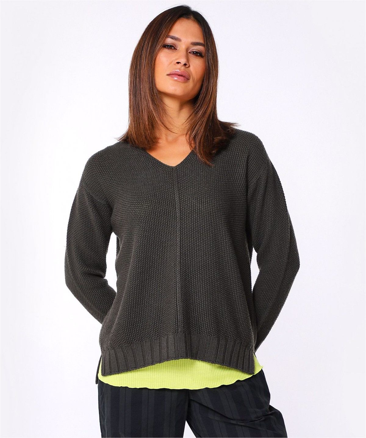 Designer OSKA Gerina Virgin Wool Bobble Knit Sweater Size 3 Size L / US 10 / IT 46 - 1 Thumbnail