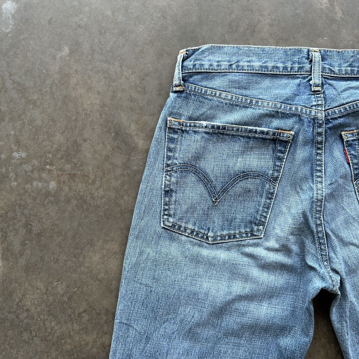 Levi's Vintage Levi’s 502 Distressed Faded Denim Jean Pant W30 Size US 30 / EU 46 - 15 Thumbnail