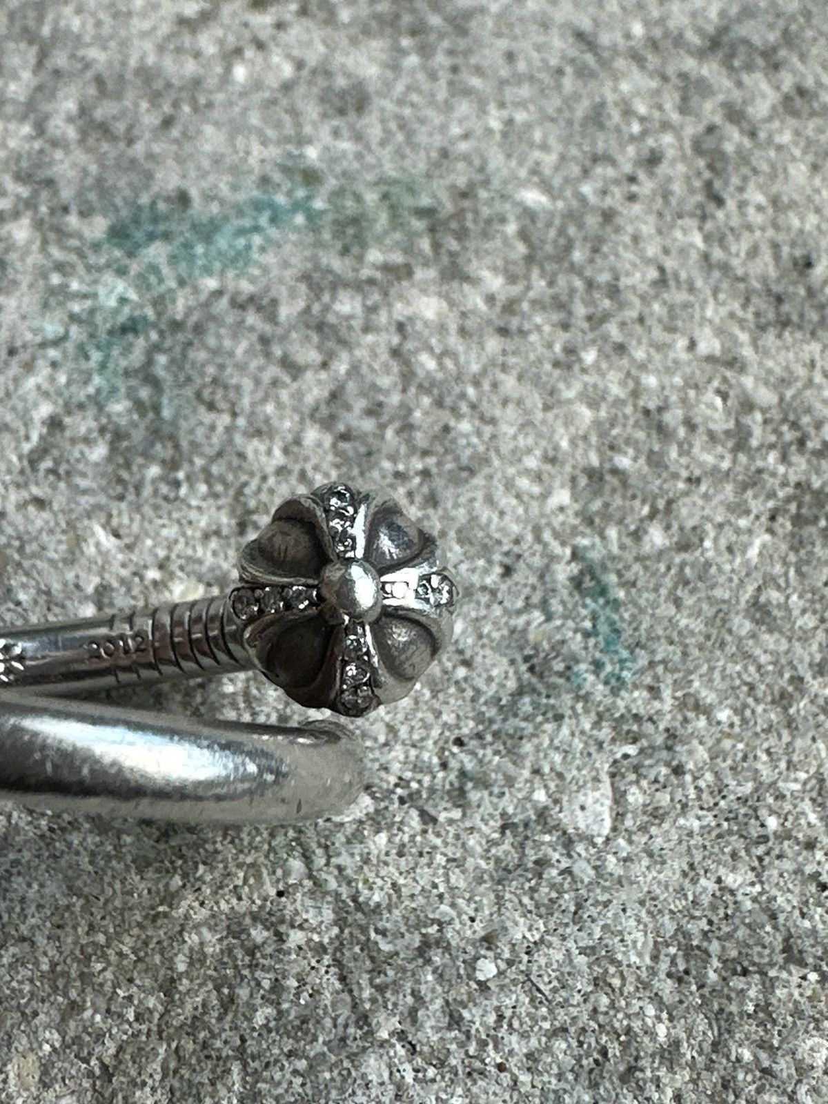 Chrome Hearts Diamond nail screw ring Size ONE SIZE - 3 Thumbnail
