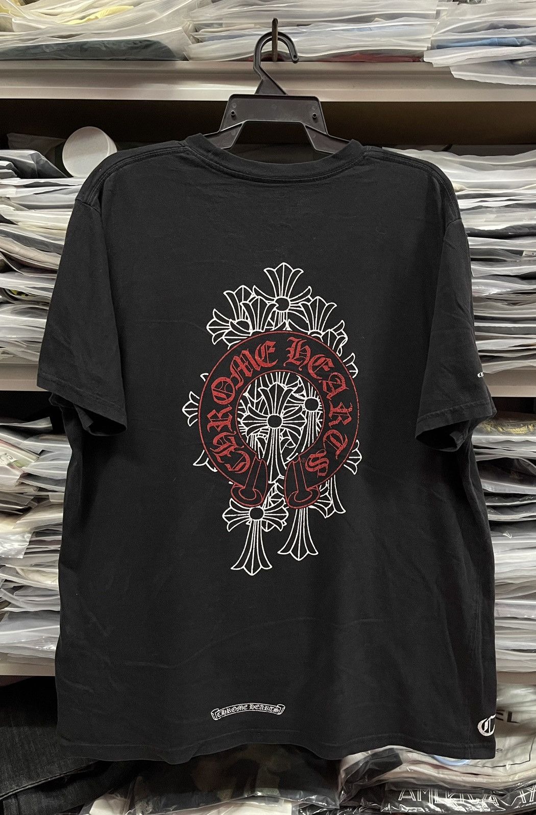 Chrome Hearts Chrome Hearts Red Horseshoe🔥🔥🔥 Size US XXL / EU 58 / 5 - 10 Thumbnail