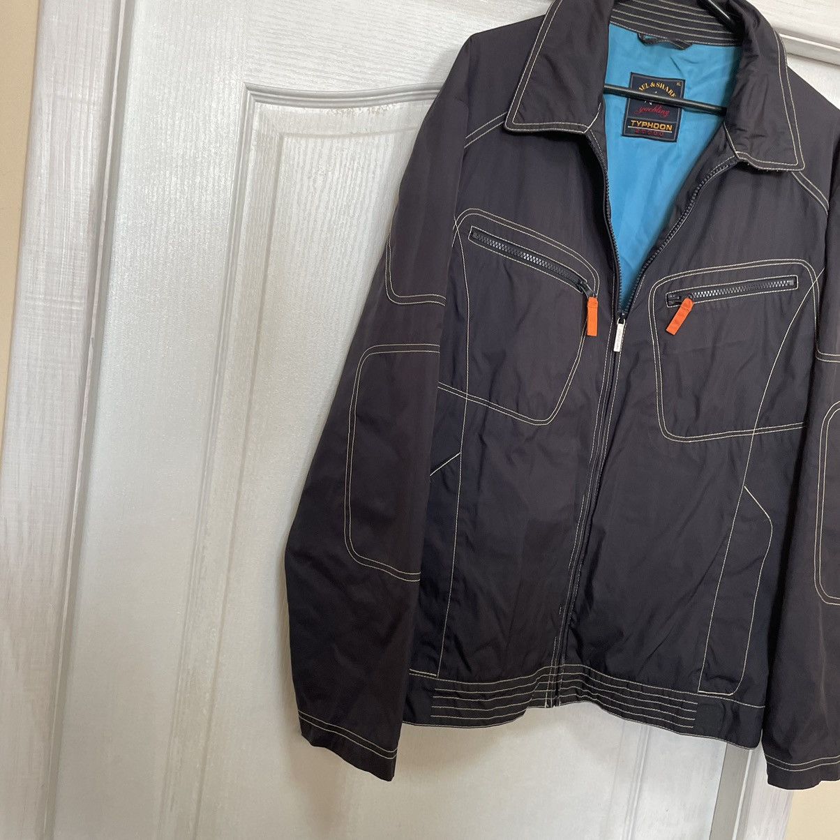 Paul & Shark × Vintage Paul Shark Yachting Typhoon 20000 WaterShed jacket bomber Size US XL / EU 56 / 4 - 3 Thumbnail