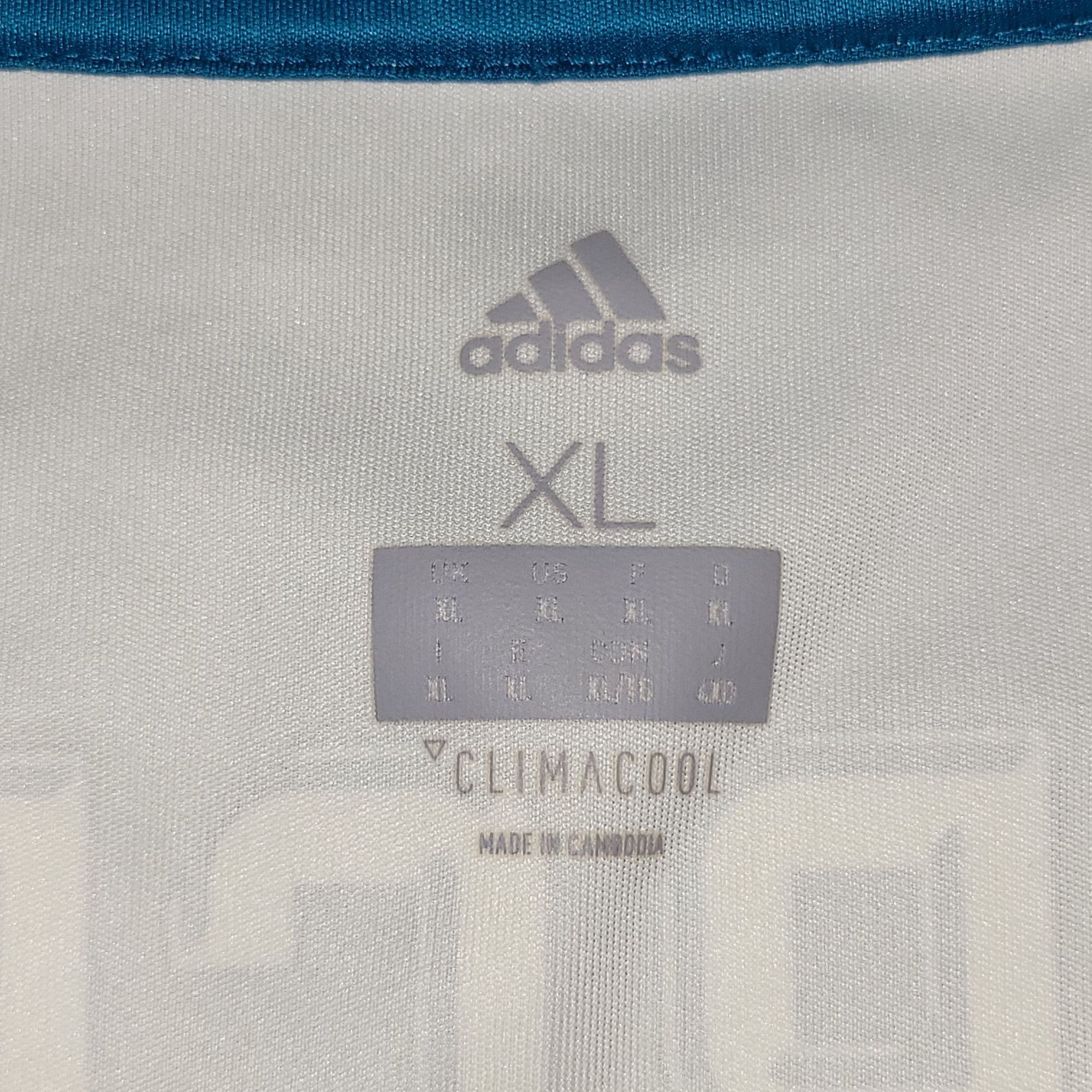 Adidas Marcelo Real Madrid 2017 2018 UEFA FINAL Soccer Jersey XL Size US XL / EU 56 / 4 - 7 Thumbnail