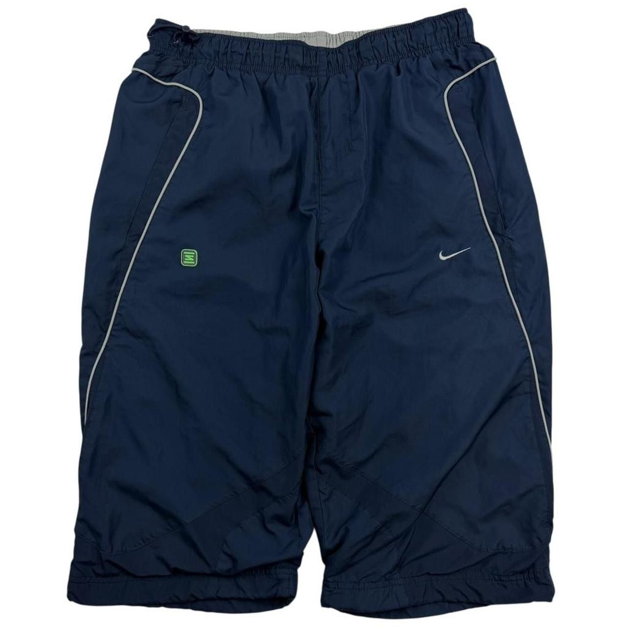 Nike Vintage 2000s Navy Nike Shox Shorts - Small Size US 30 / EU 46 - 1 Thumbnail