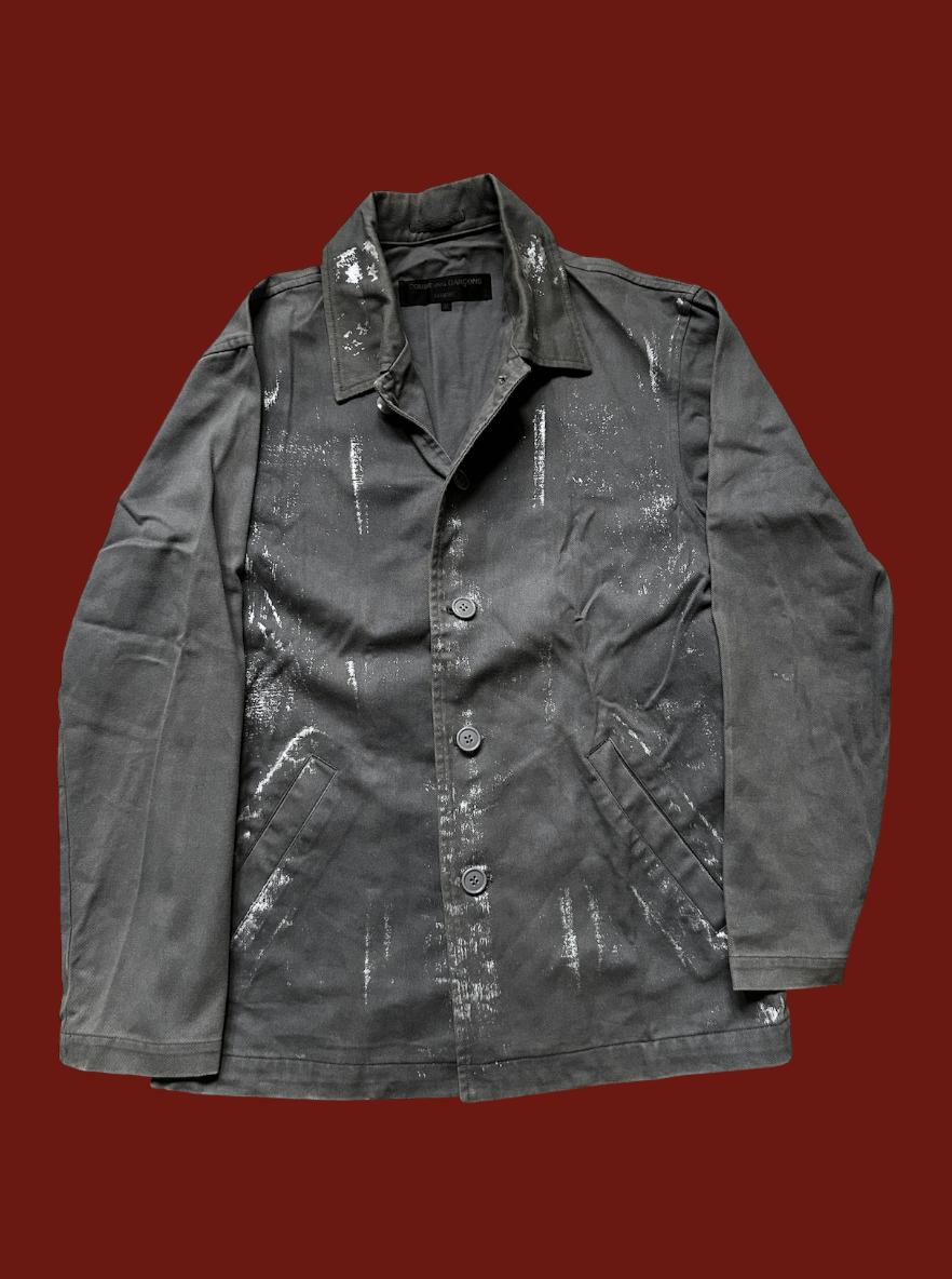 Comme des Garcons Homme COMME des GARÇONS AD 2002 Painter Work Jacket Size US L / EU 52-54 / 3 - 1 Thumbnail