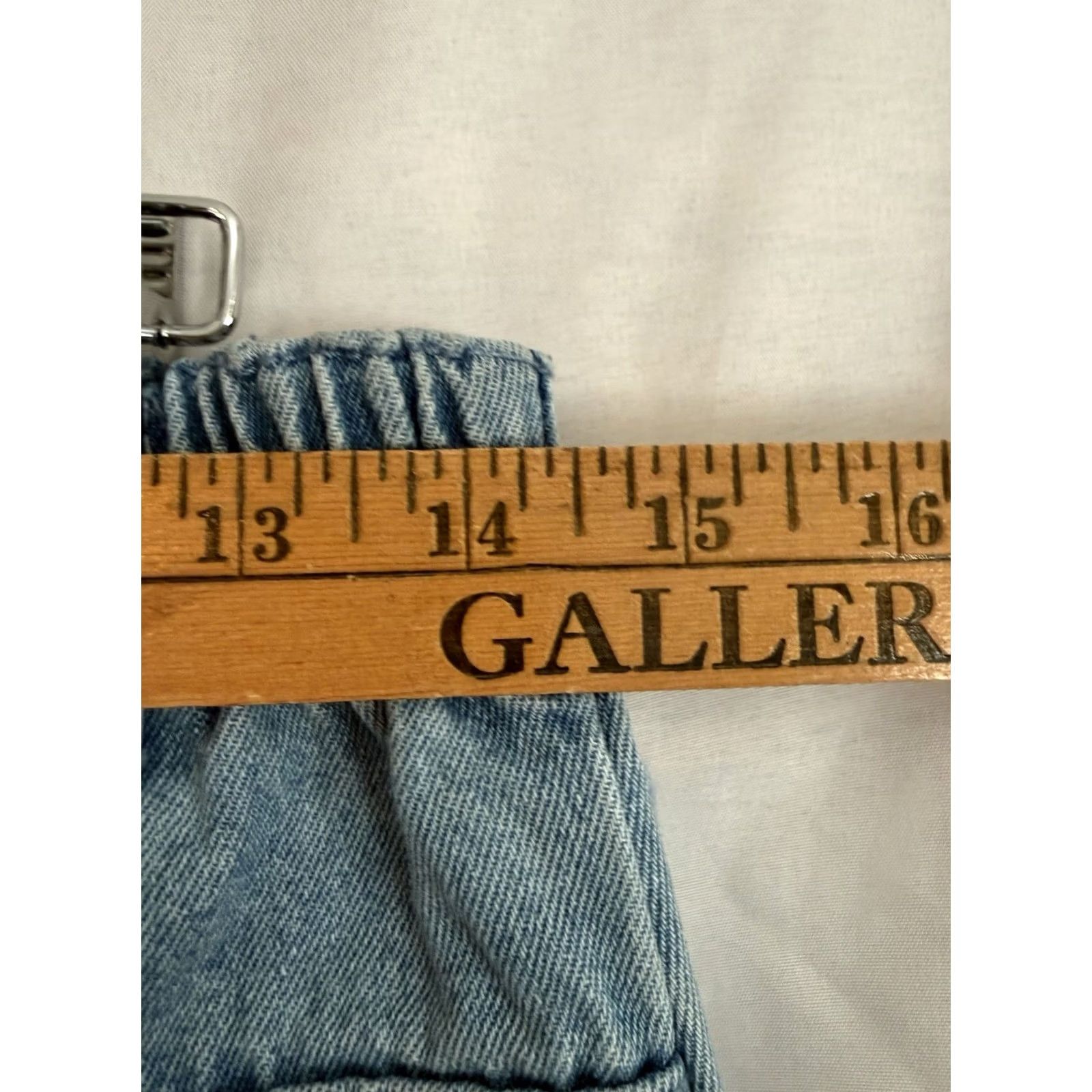 Vintage Gitano Vintage Women’s Jeans Size 12 High Rise 80s Denim Relaxed Fit Mom 5-Pocket Blue N/A? Size 34" / US 12 / IT 48 - 8 Thumbnail