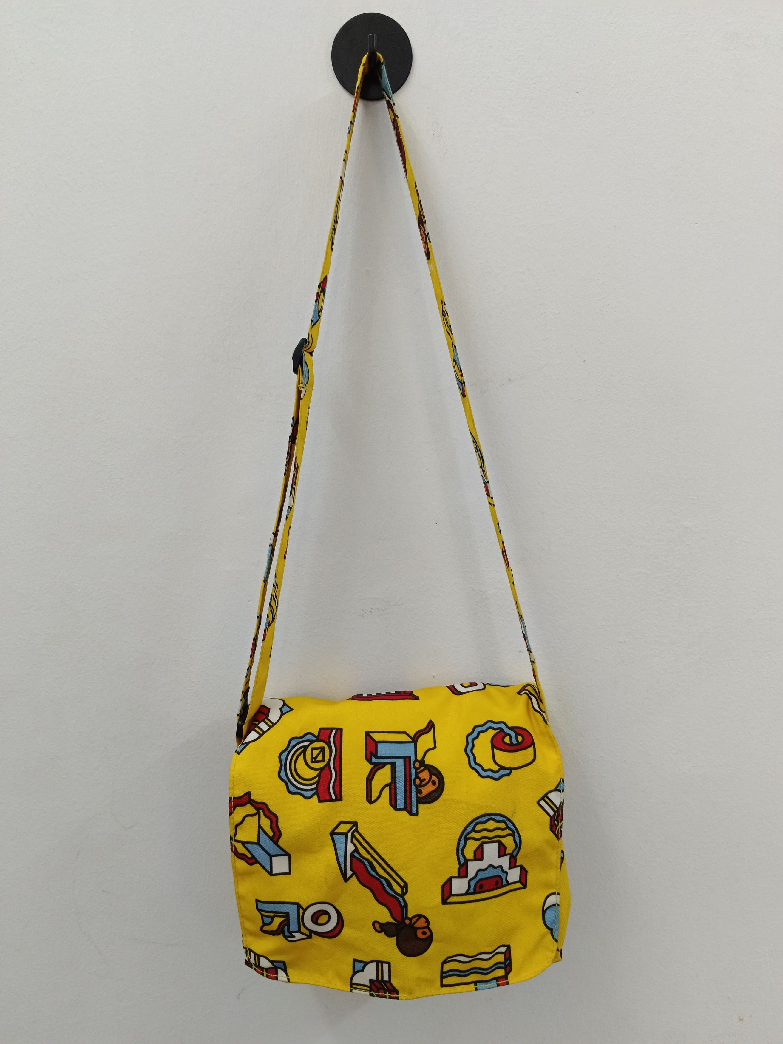 Bape BAPE Kids Baby Milo "Milo Block" Mini Shoulder Sling Bag Size ONE SIZE - 1 Thumbnail