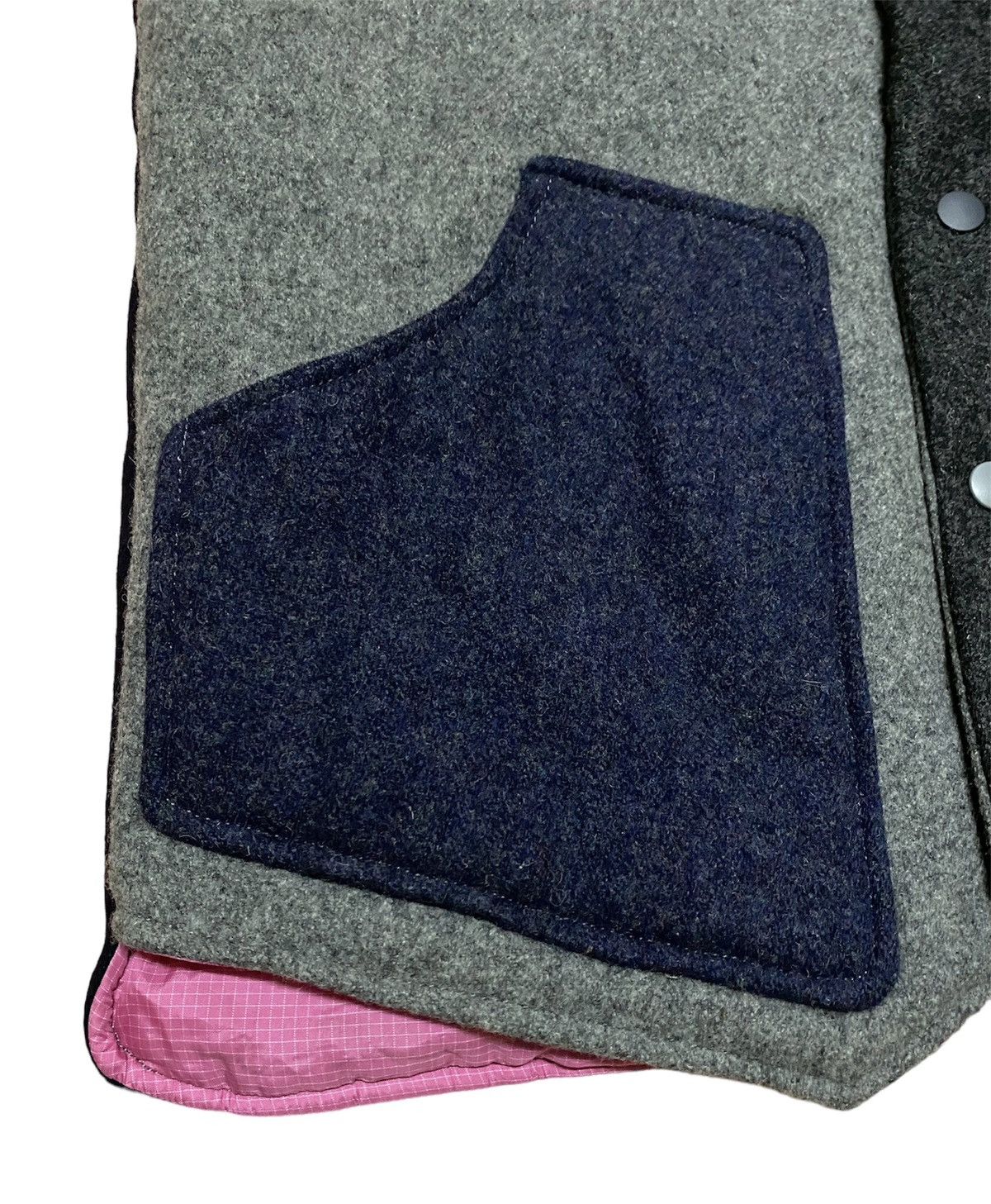 Japanese Brand AW09 Trilby Japan multicolor wool puffer made in Japan Size US M / EU 48-50 / 2 - 4 Thumbnail