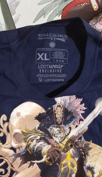 Other RARE SOUL CALIBUR VI CERVANTES T-SHIRT EPIC GAMING MERCH XL Size US XL / EU 56 / 4 - 3 Thumbnail