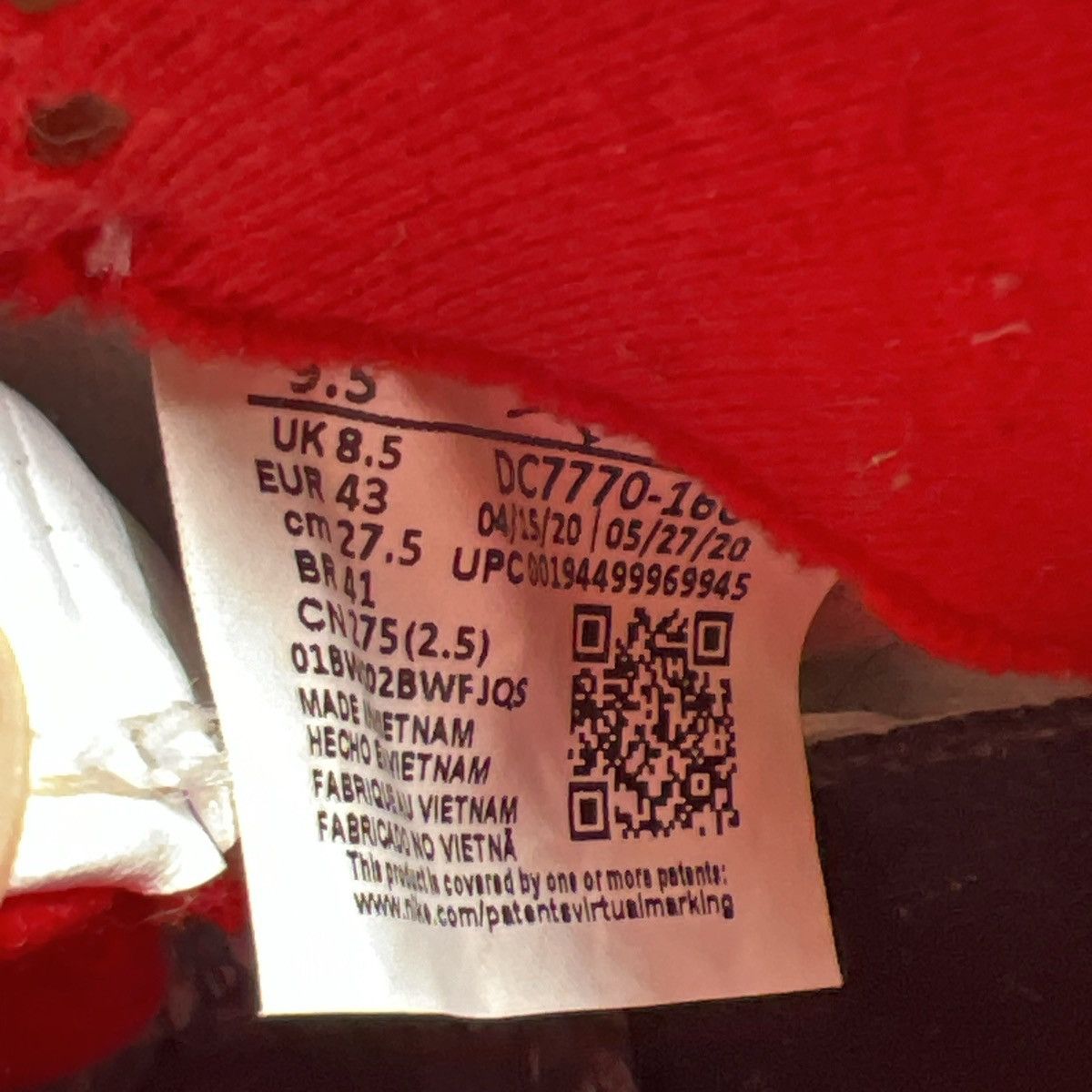 Jordan Brand Air Jordan 4 fire red Size US 9.5 / EU 42-43 - 8 Thumbnail