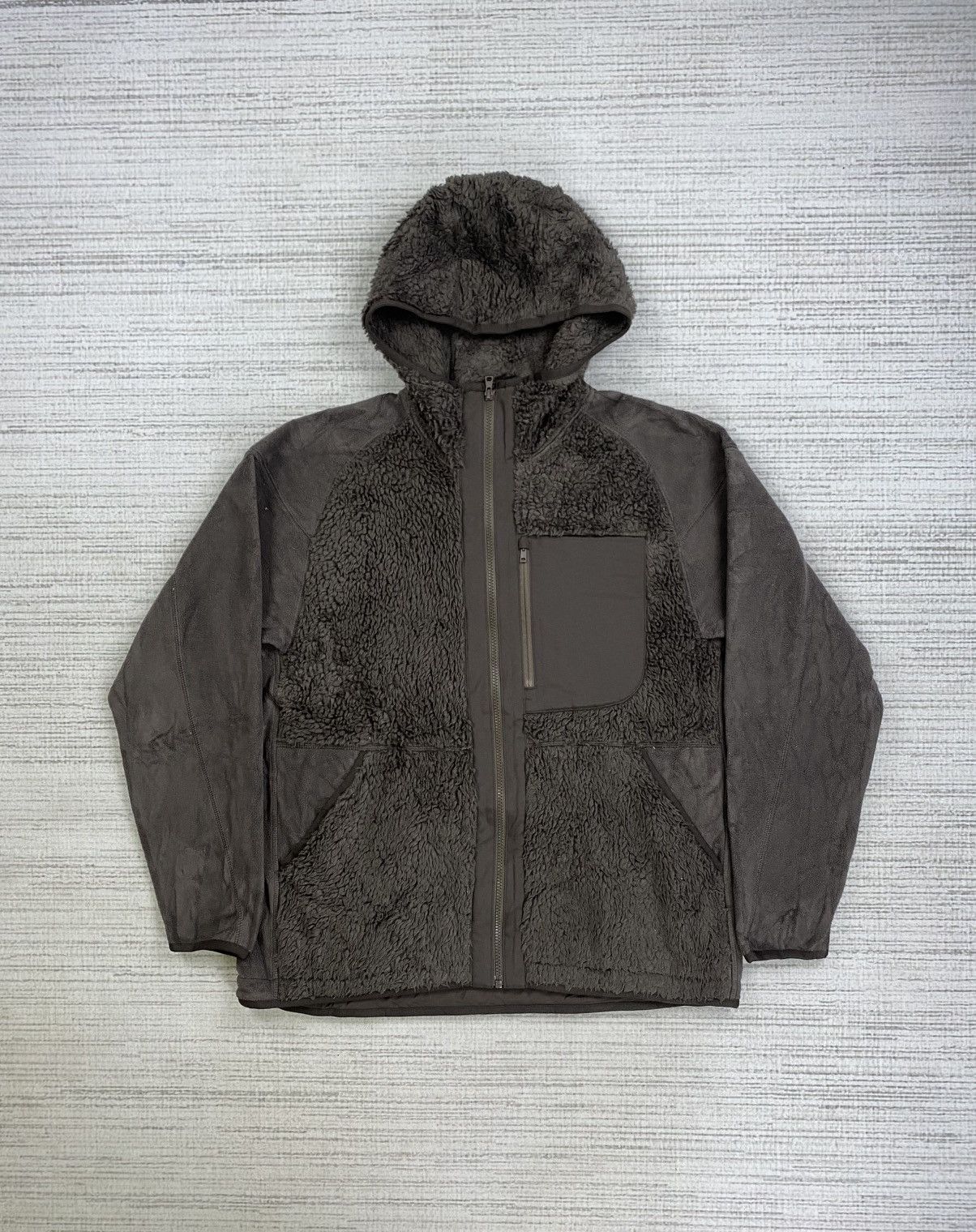 Uniqlo × Vintage × White Mountaineering Vintage Uniqlo White Mountaineering Sherpa Zipper Jacket Size US L / EU 52-54 / 3 - 1 Thumbnail