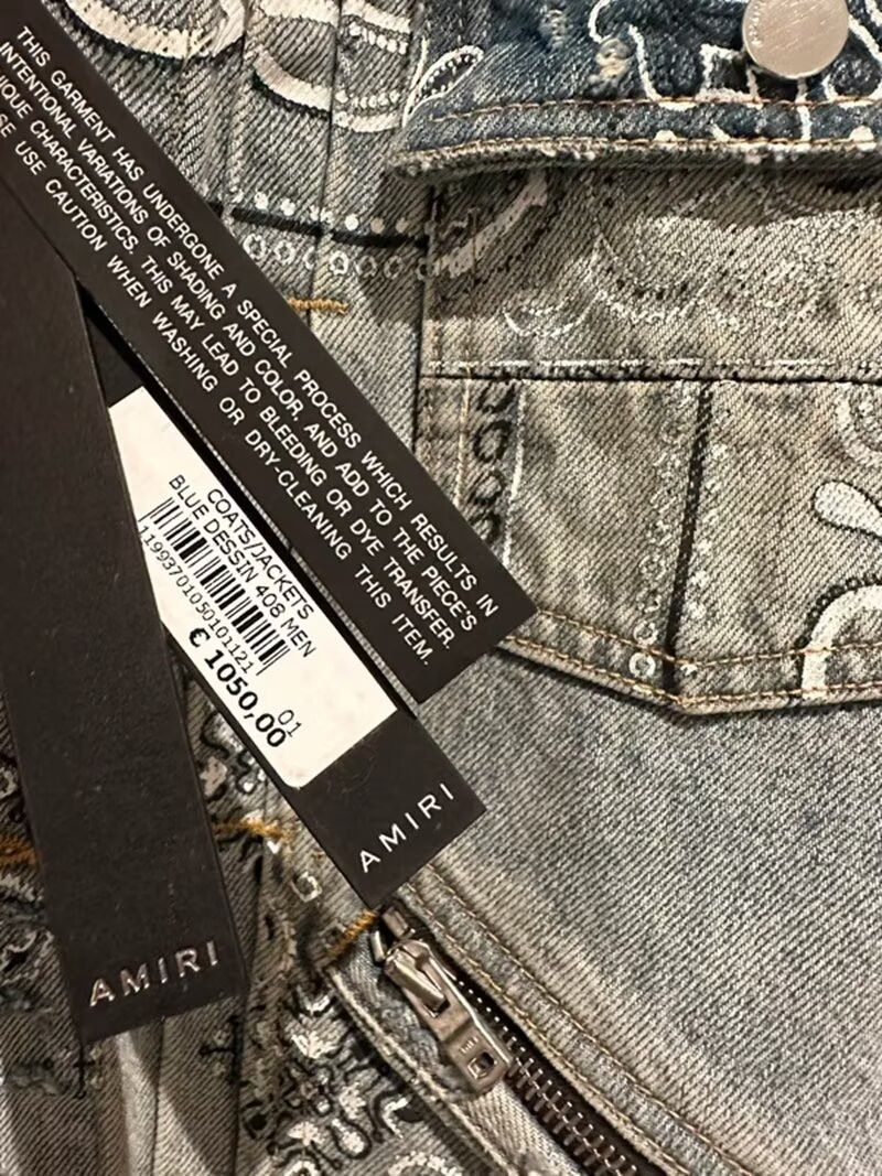 Amiri Amiri denim jacket Size US L / EU 52-54 / 3 - 3 Thumbnail