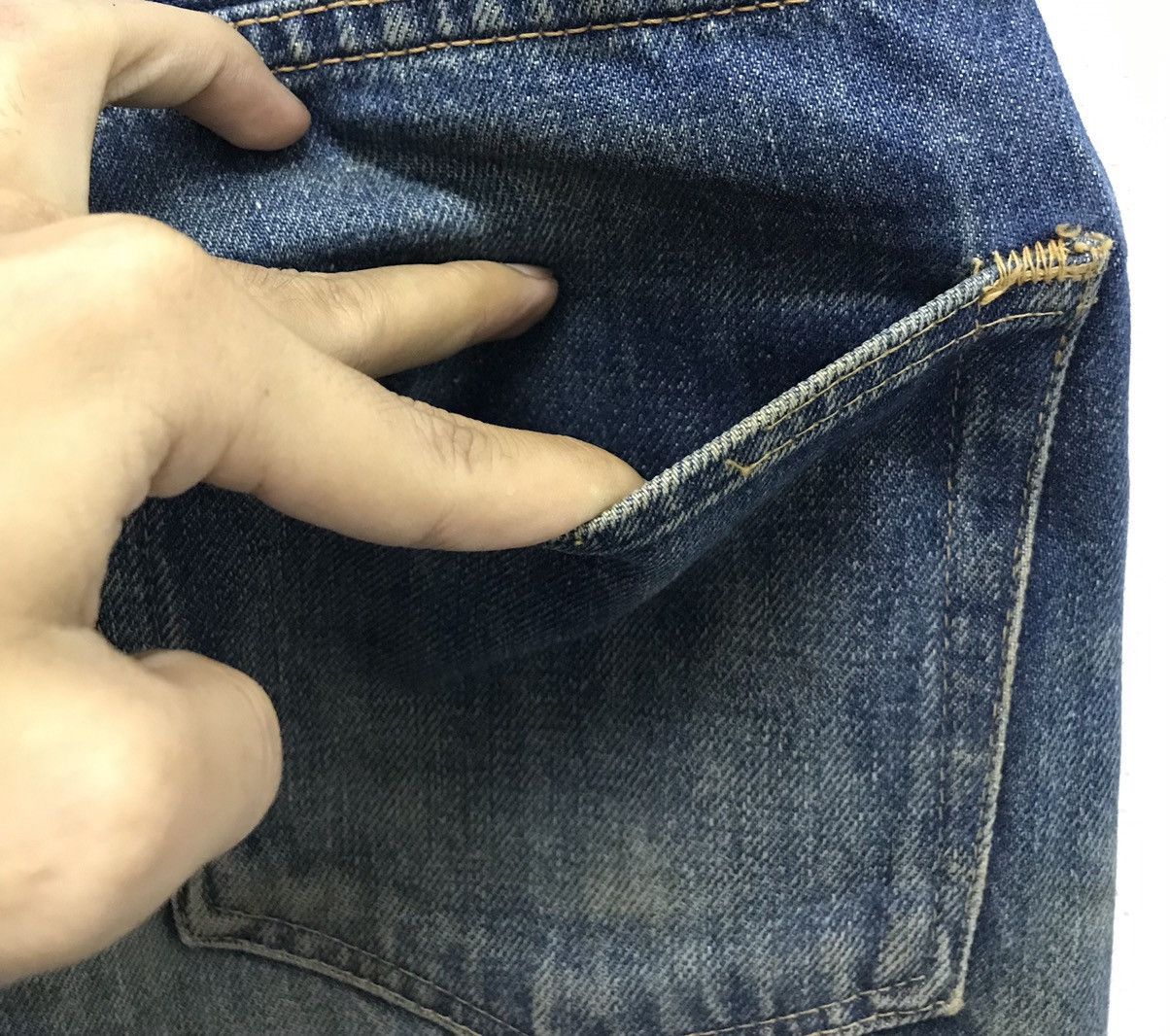 Beams Plus × Vintage Vintage Beams Denim Pants Size US 28 / EU 44 - 10 Thumbnail