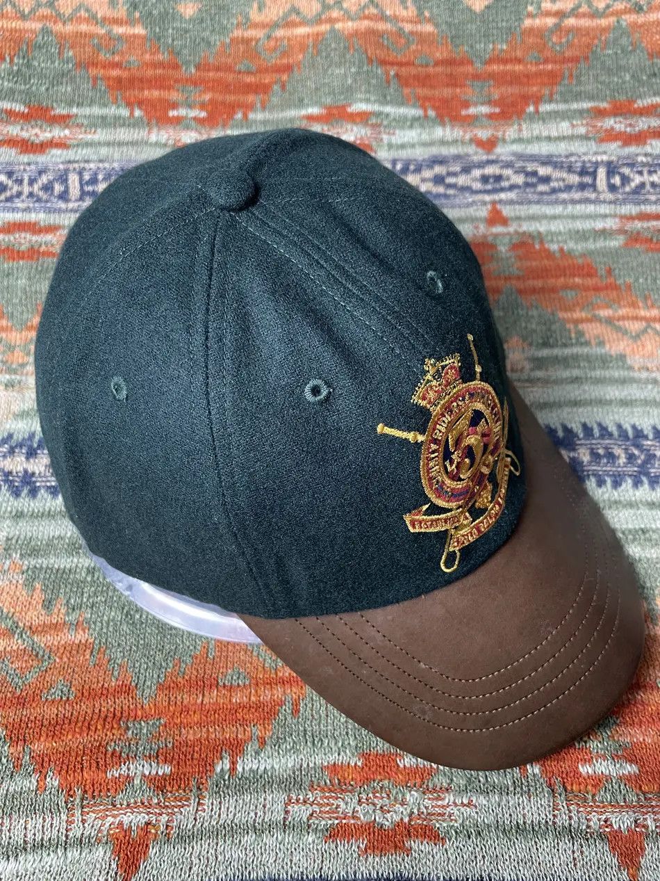 Polo Ralph Lauren Polo Ralph Lauren Rare Leather Baseball Hat cap Size ONE SIZE - 2 Thumbnail