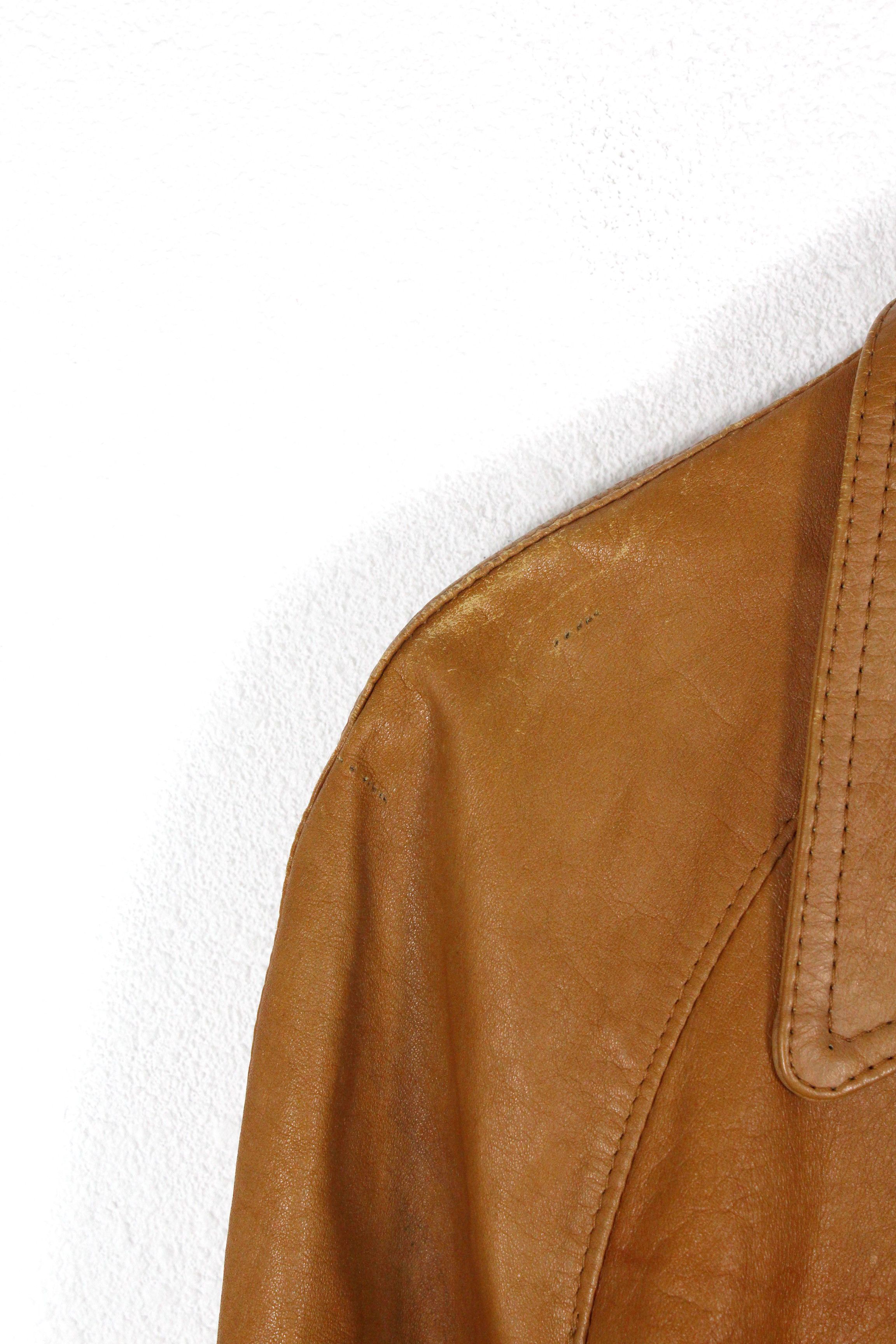 Vintage Vintage Campri Colt Leather Biker Jacket 80s NZ Size US S / EU 44-46 / 1 - 7 Thumbnail
