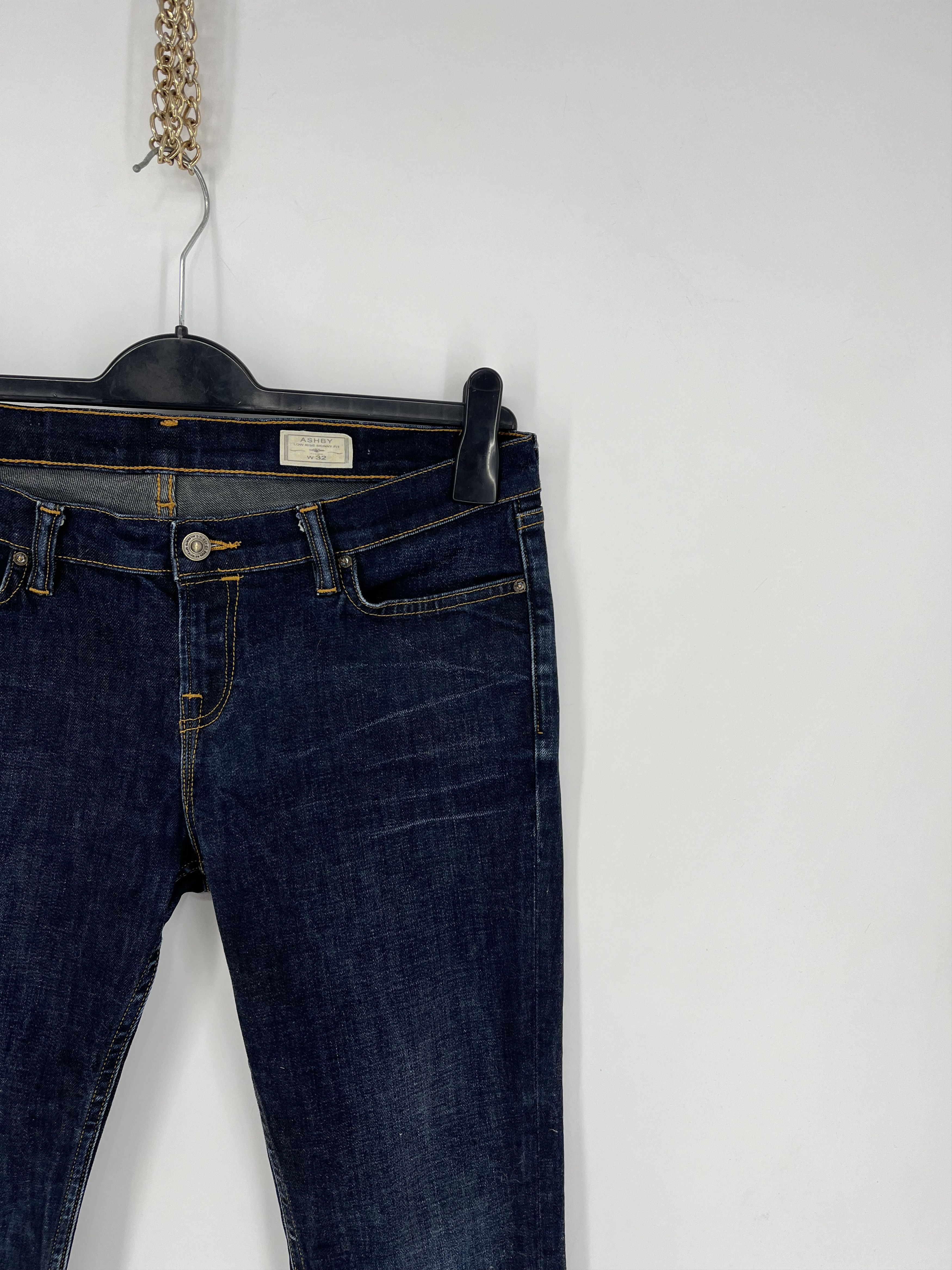 Allsaints Allsaints Rinse Skinny Runner mens jeans y2k luxury pants Size US 32 / EU 48 - 4 Thumbnail