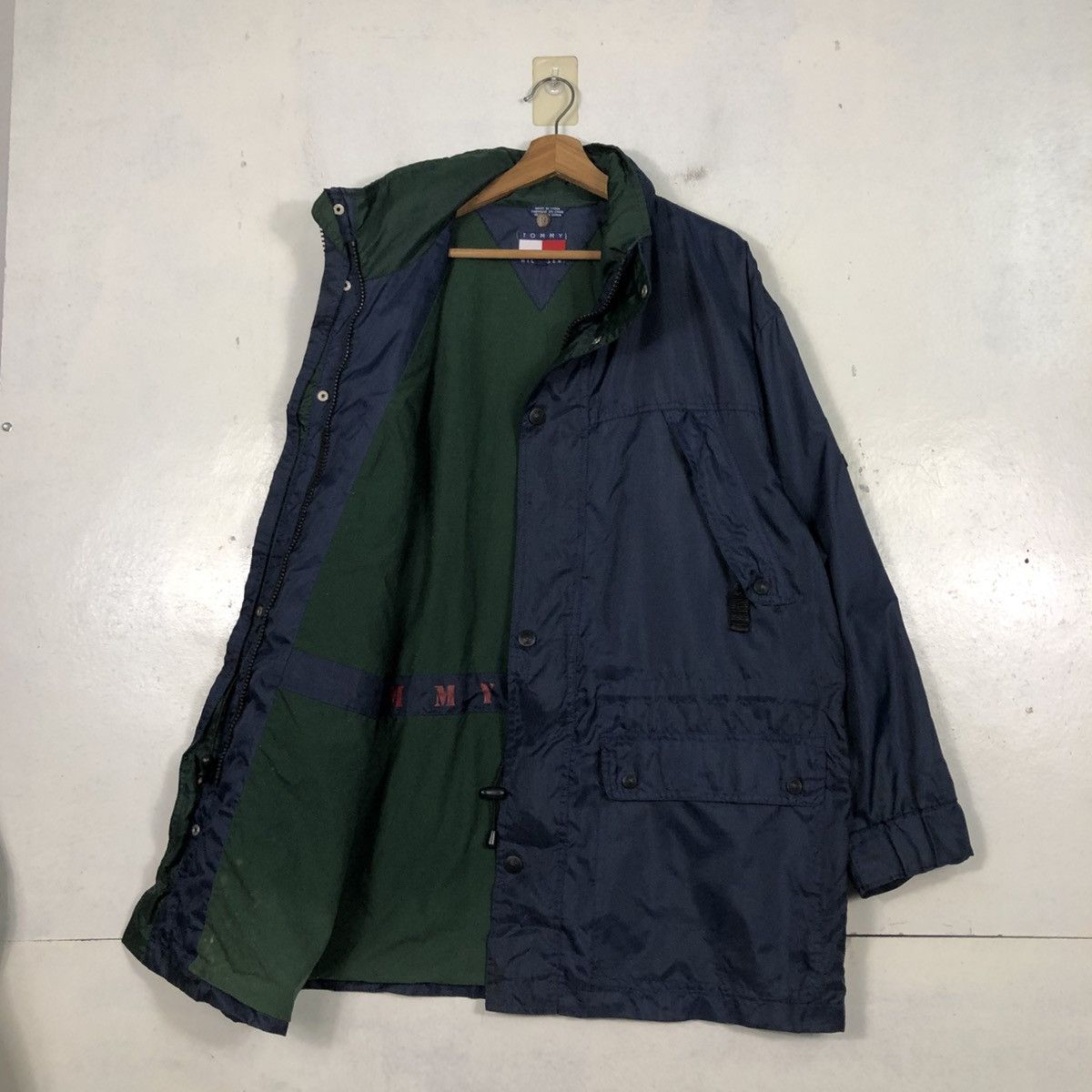 Japanese Brand Hunting Jacket Tommy Hilfiger Zipper Size US M / EU 48-50 / 2 - 15 Thumbnail