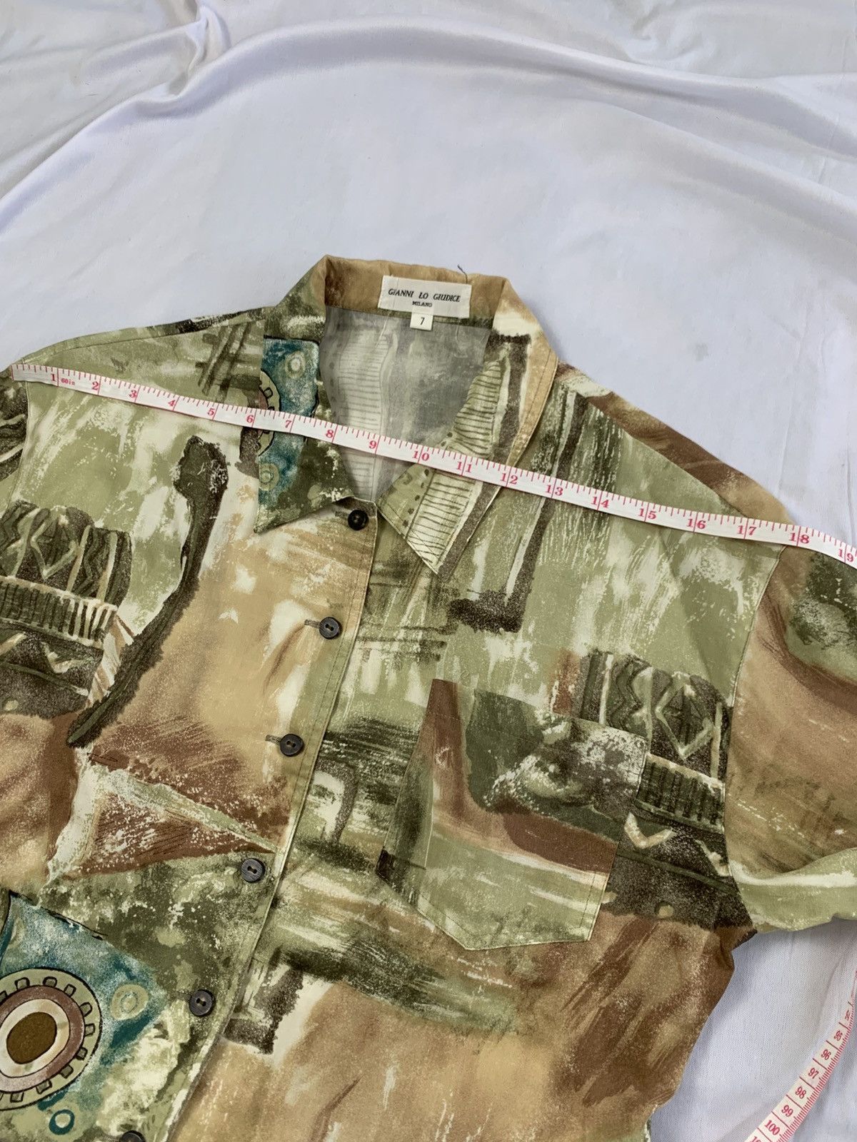 Vintage Gianni versace lo giudice blouse art Size S / US 4 / IT 40 - 11 Thumbnail