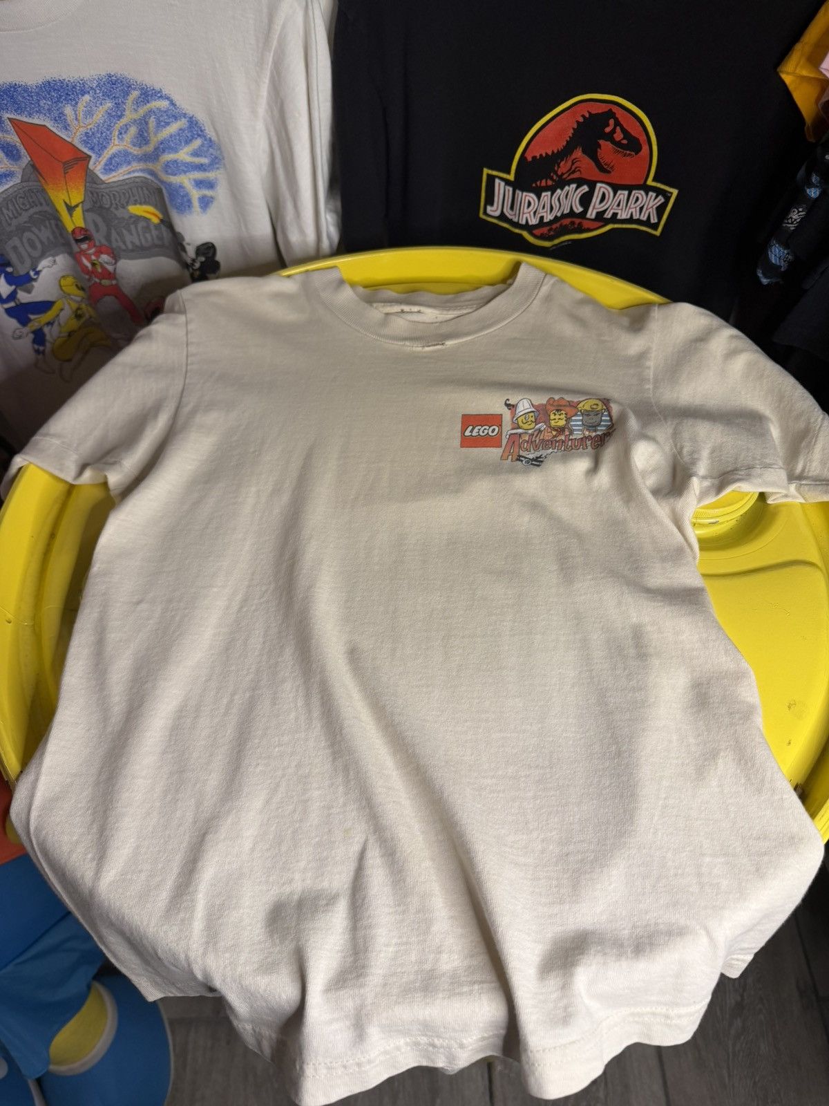 Vintage 1990s Lego adventurers single stitch T-shirt Size US M / EU 48-50 / 2 - 2 Thumbnail