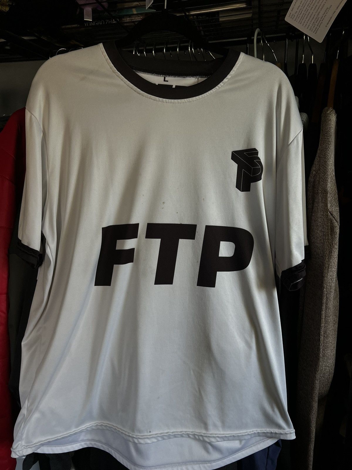 Fuck The Population FTP soccer jersey Size US L / EU 52-54 / 3 - 1 Thumbnail