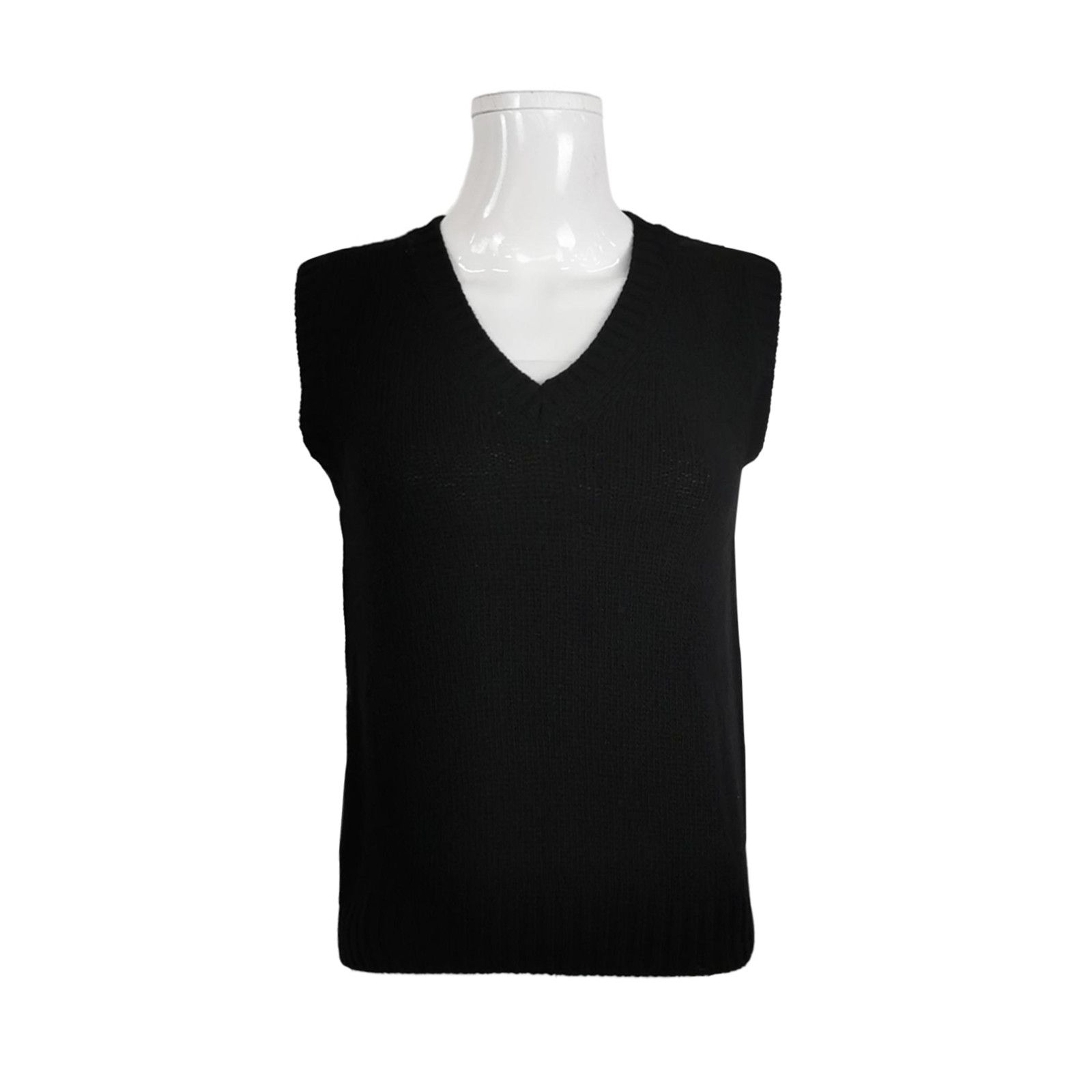 Prada Prada Virgin Wool Cashmere Knit Tank Top Size IT 40 Size S / US 4 / IT 40 - 1 Thumbnail