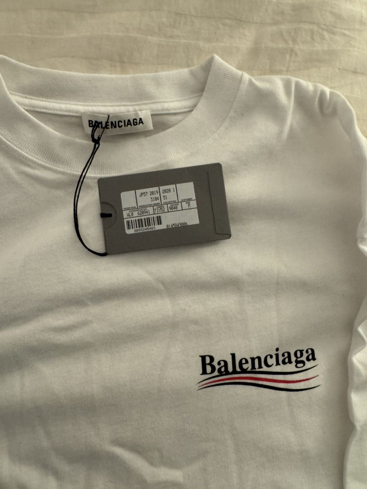Balenciaga Balenciaga Political Campaign T shirt Size US M / EU 48-50 / 2 - 2 Thumbnail