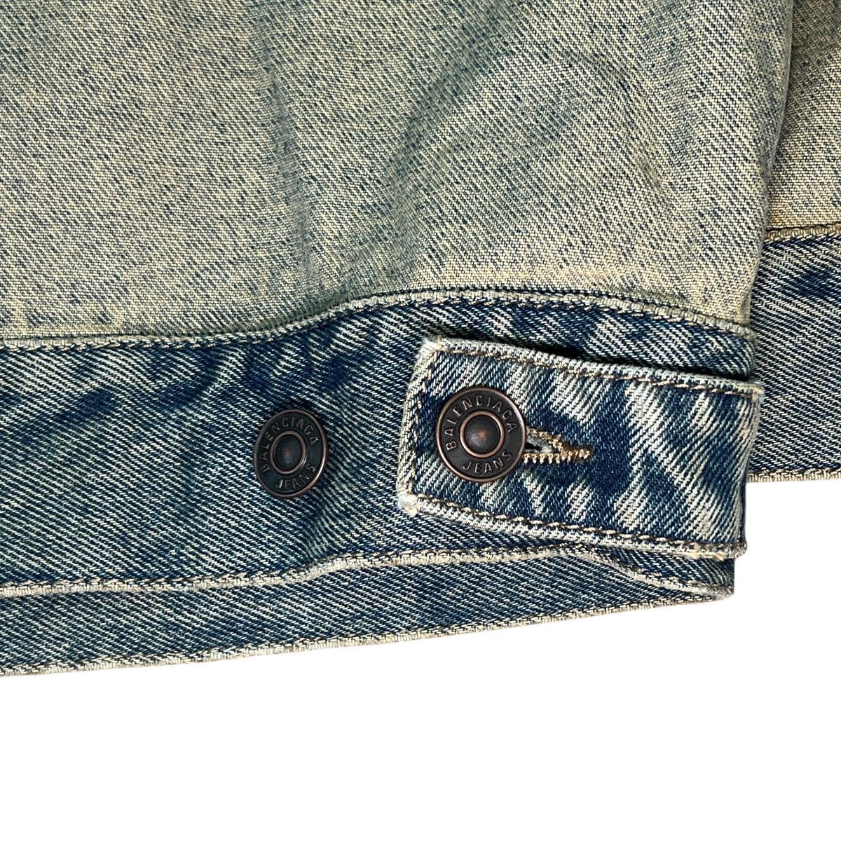 Balenciaga BALENCIAGA 2024SS Inside-out Oversized Denim Jacket Size US XS / EU 42 / 0 - 8 Thumbnail