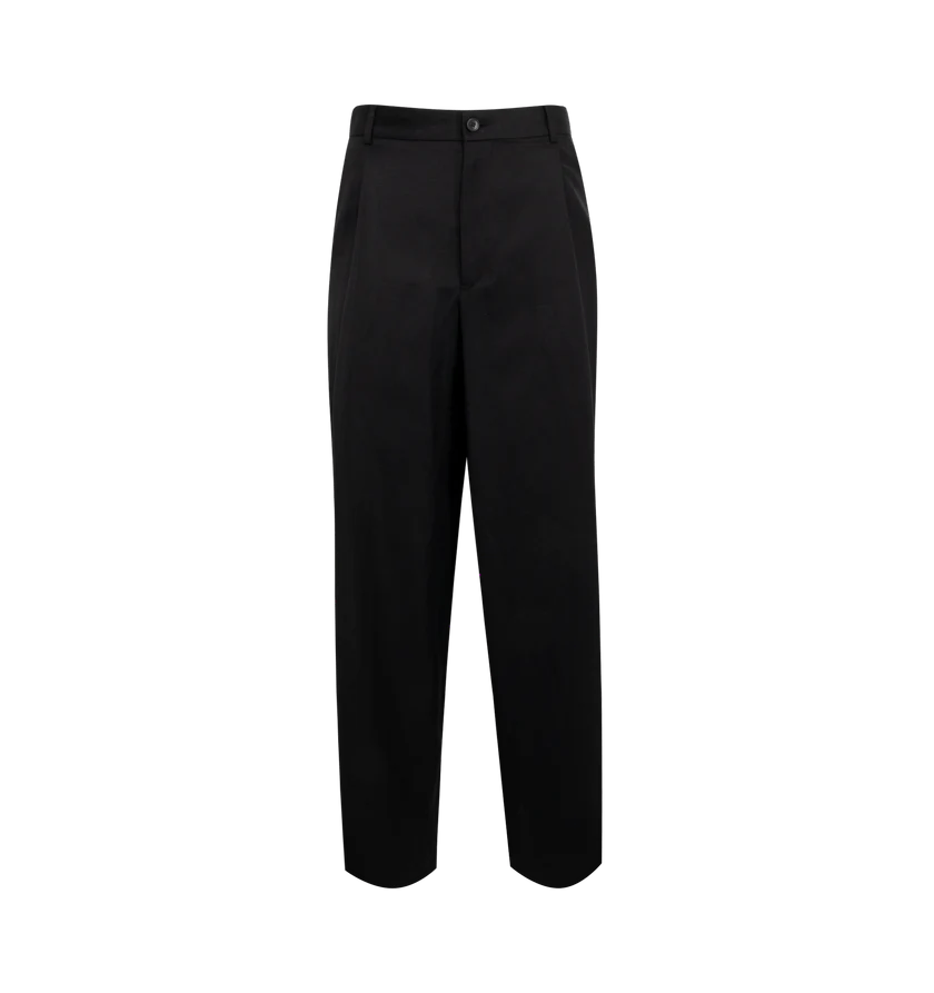 Dries Van Noten o1h1sh10525 Tailored Pants in Black Size US 32 / EU 48 - 1 Thumbnail