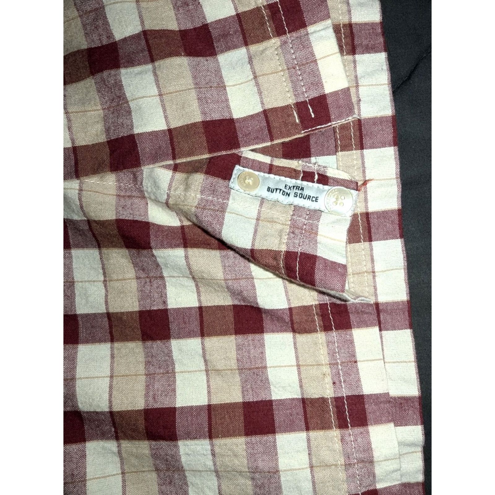 Ecko Unltd. VINTAGE Ecko Unltd Shirt Mens L Plaid Red Check Short Sleeve Button Up The Knite Casual Modern Logo 90s Mens Size US L / EU 52-54 / 3 - 7 Thumbnail