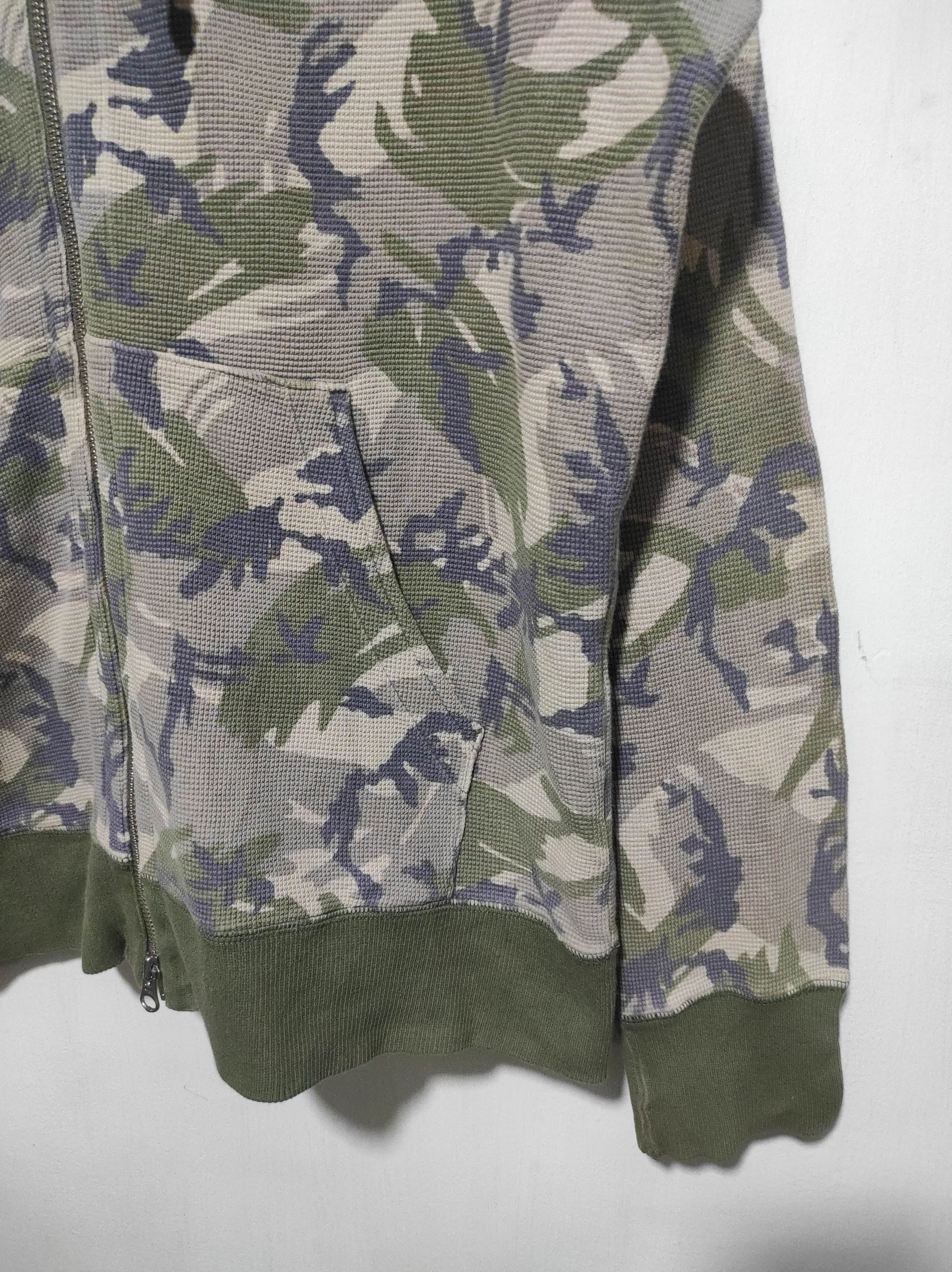 Hysteric Glamour Just Fit Camo Double Zip Fur Hoodie i6w9 Lgb Style Size US M / EU 48-50 / 2 - 11 Thumbnail