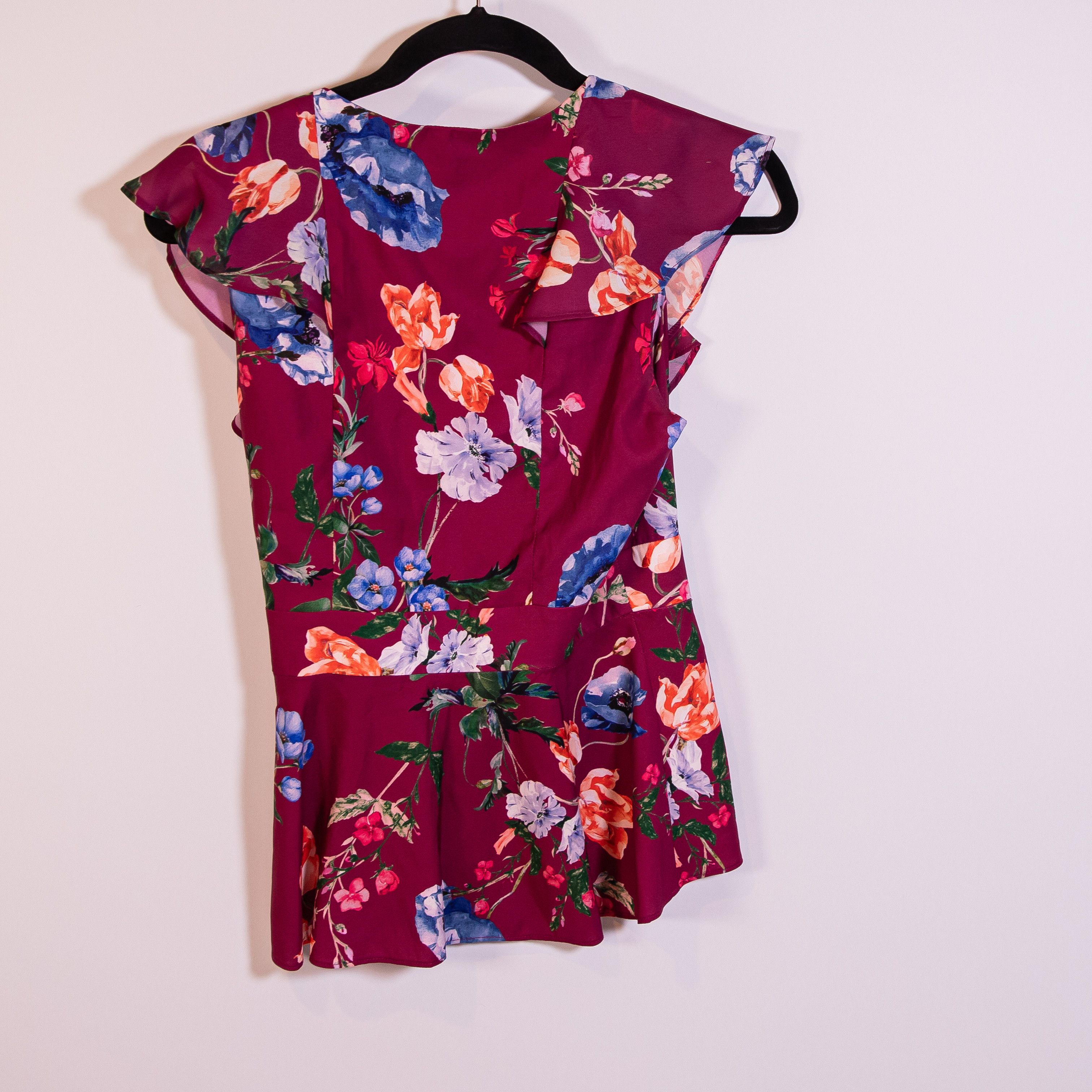Parker Parker Women's Flutter Short Sleeve Wrap Size XS / US 0-2 / IT 36-38 - 4 Thumbnail