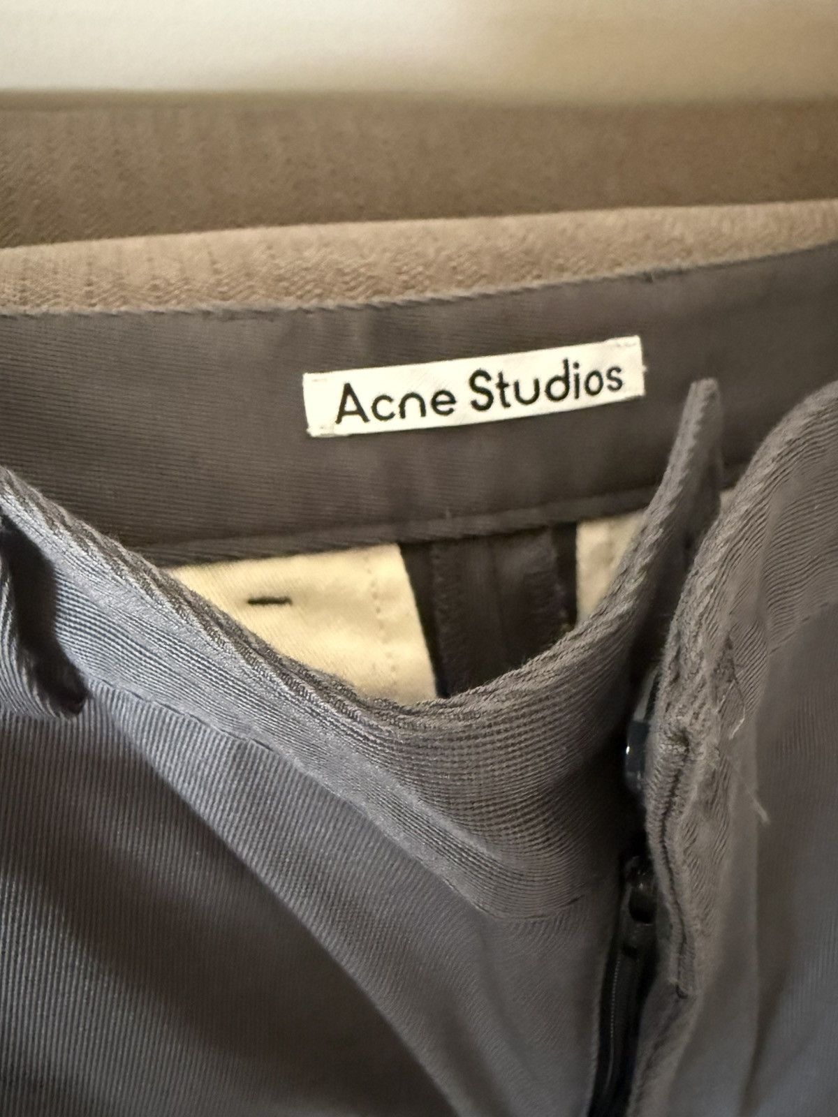 Acne Studios Acne Studios Gray Trousers Size US 30 / EU 46 - 3 Thumbnail