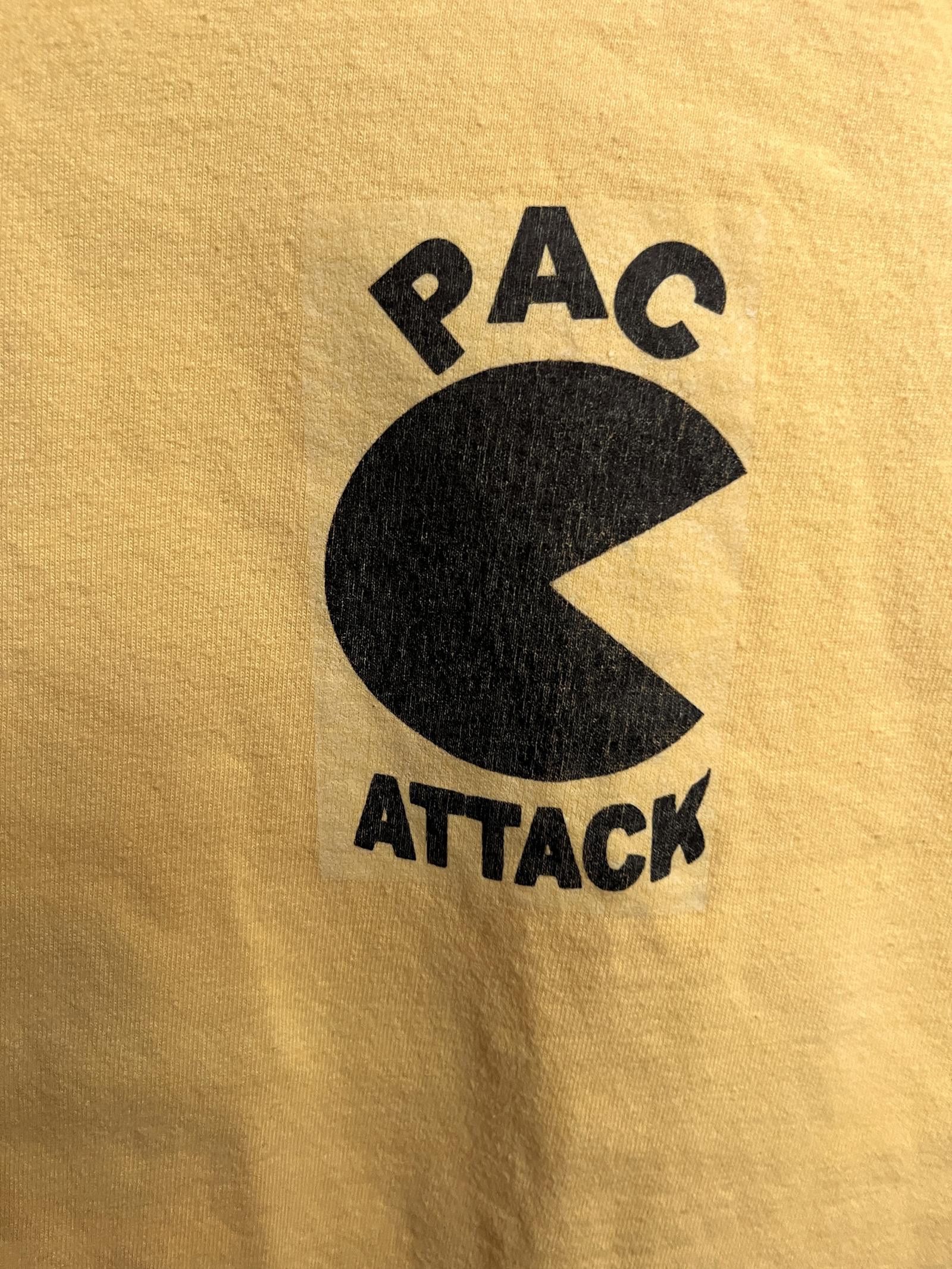 Hanes Pac Attack T-shirt Pacman Boxing Let's Get Ready to Rumble Size US XL / EU 56 / 4 - 4 Thumbnail