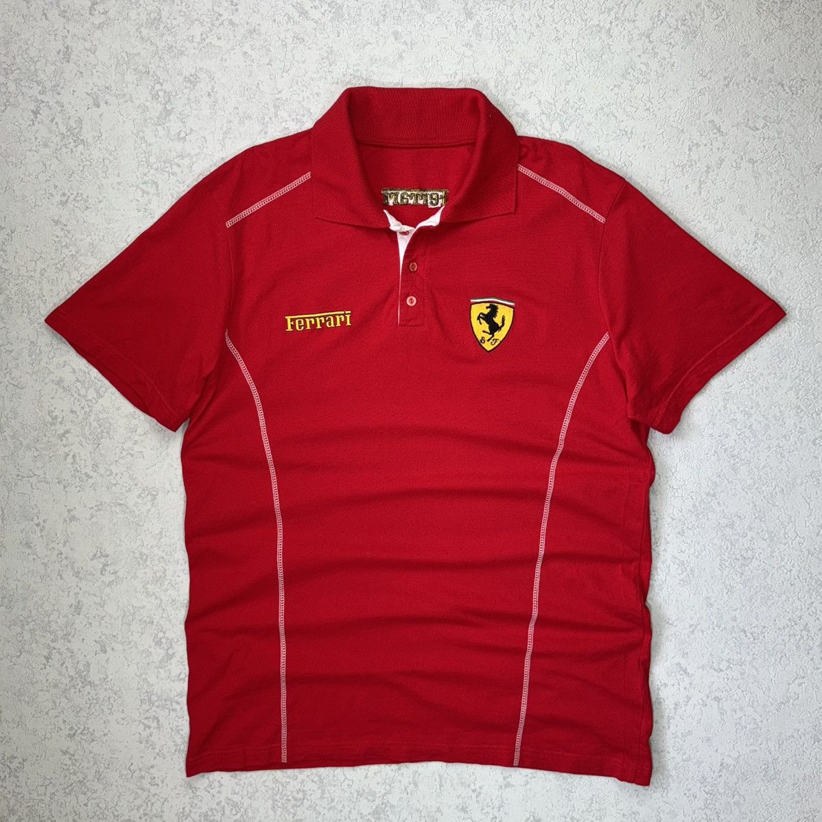 Ferrari Vintage 90’ Ferrari Racing Polo Size XL Size US XL / EU 56 / 4 - 1 Thumbnail