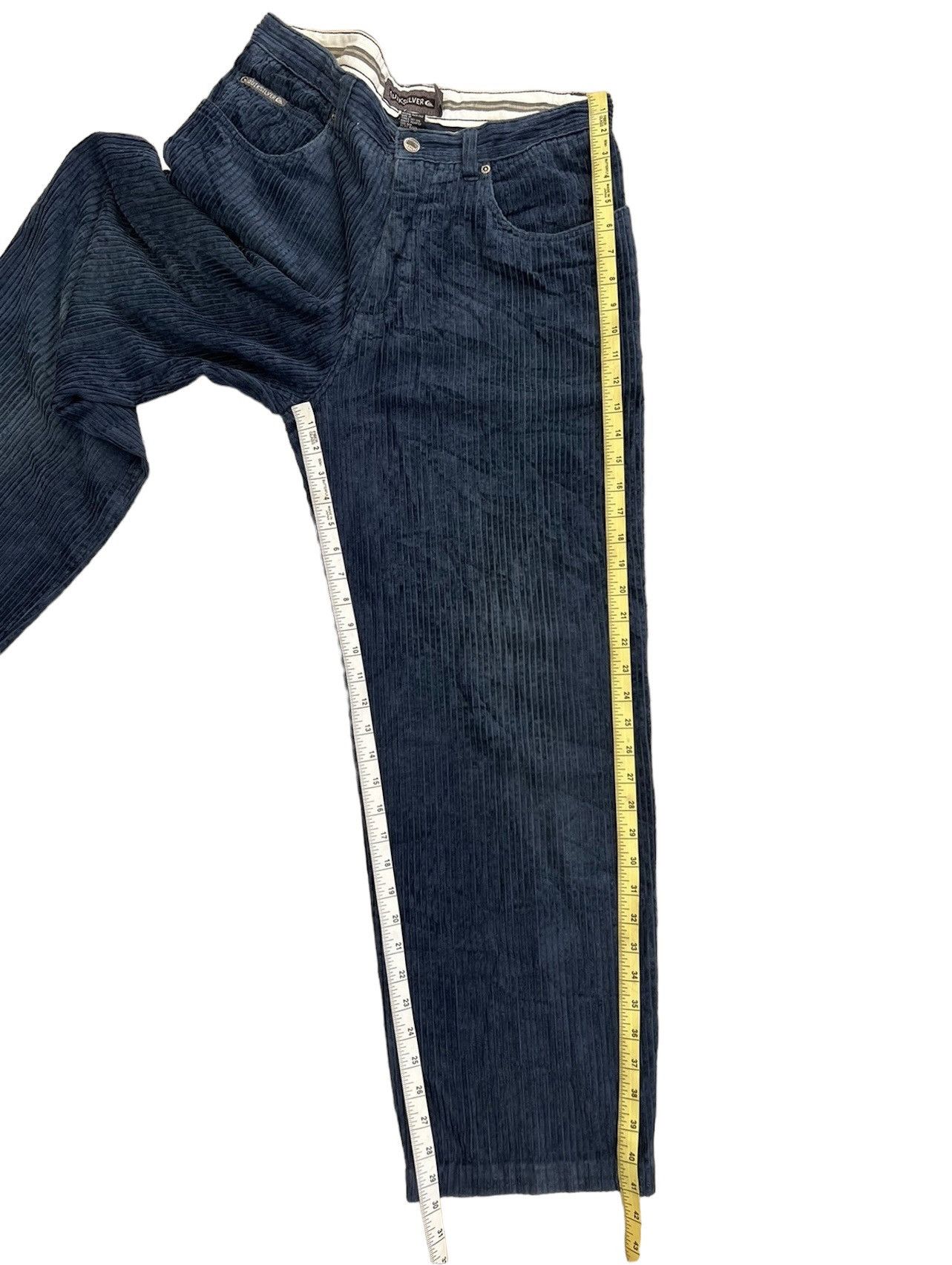Quiksilver Vintage 90s Quiksilver Corduroy Baggy Trouser Pant Size US 33 - 5 Thumbnail