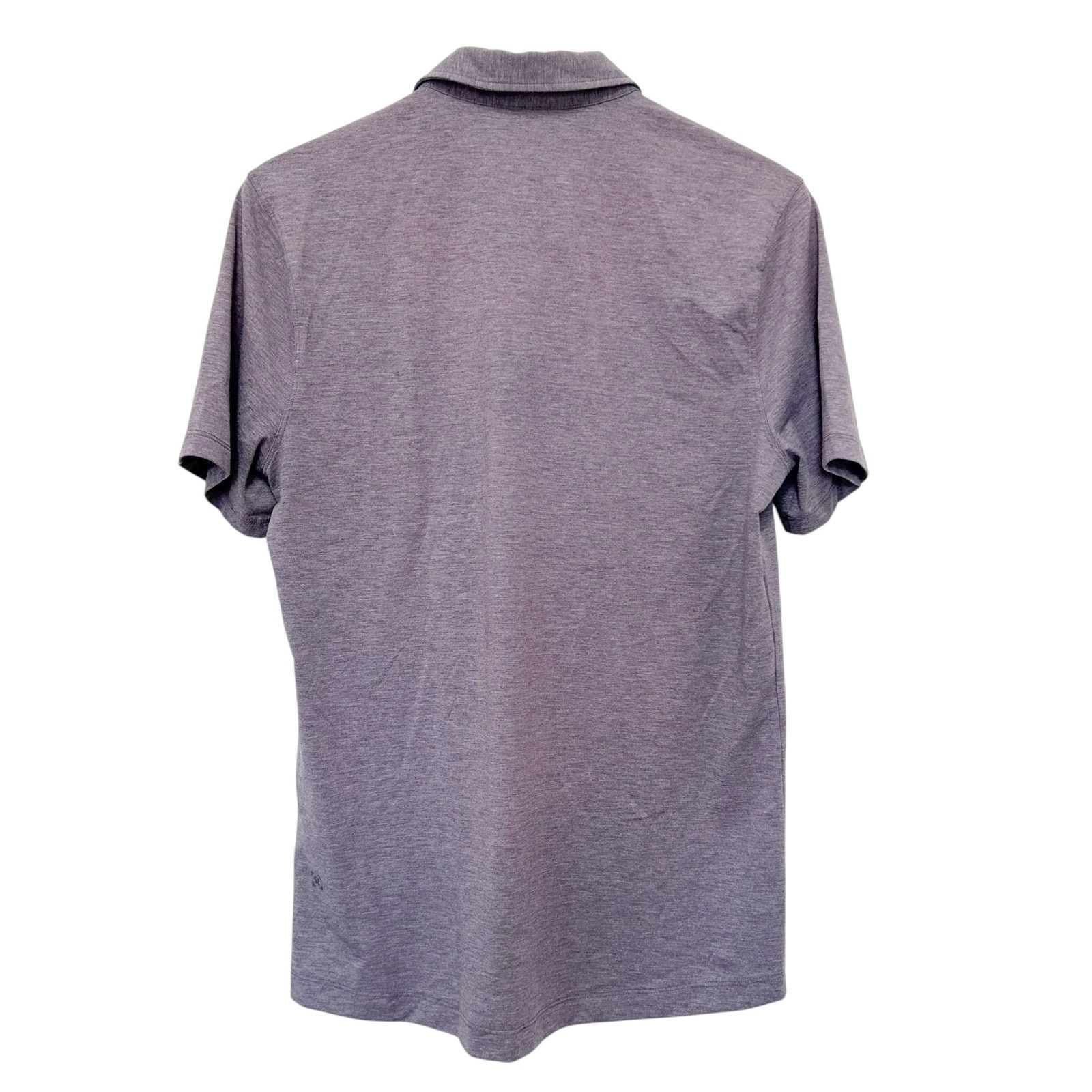 Lululemon Lululemon Purple/Gray Short Sleeve Polo Sz S Size US S / EU 44-46 / 1 - 4 Thumbnail