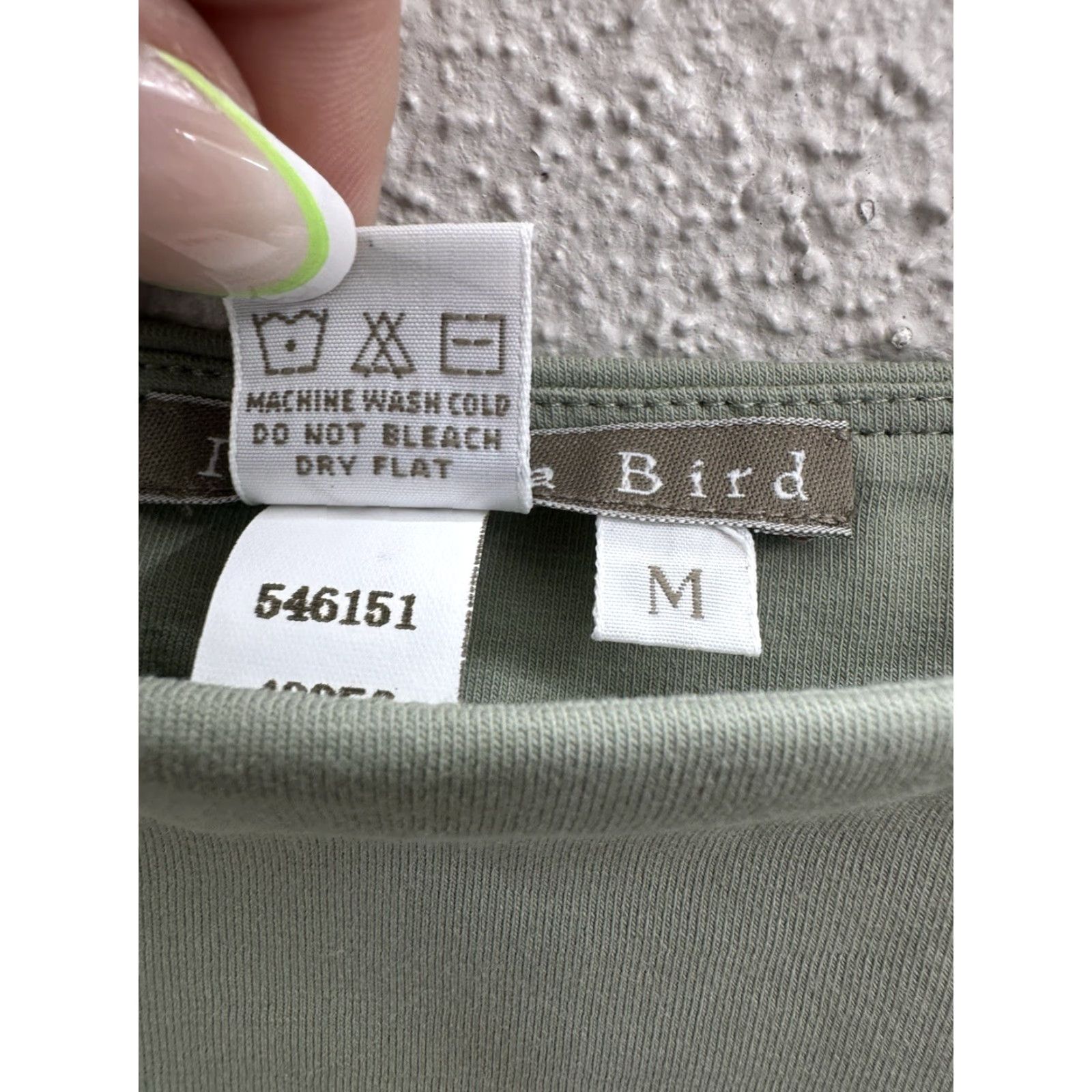 Vintage Isabella Bird Womens Tank Top Green Back Strap Square Neck Size Medium Casual Sleeveless Cotton Spandex Regular Fit Size M / US 6-8 / IT 42-44 - 4 Thumbnail