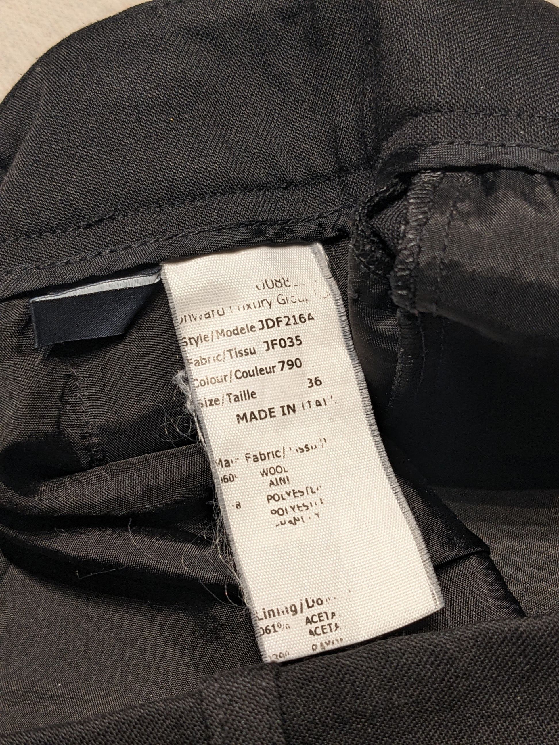 Jil Sander Jil Sander Navy Women's Black Pants eu36 us27 Size 27" / US 4 / IT 40 - 7 Thumbnail