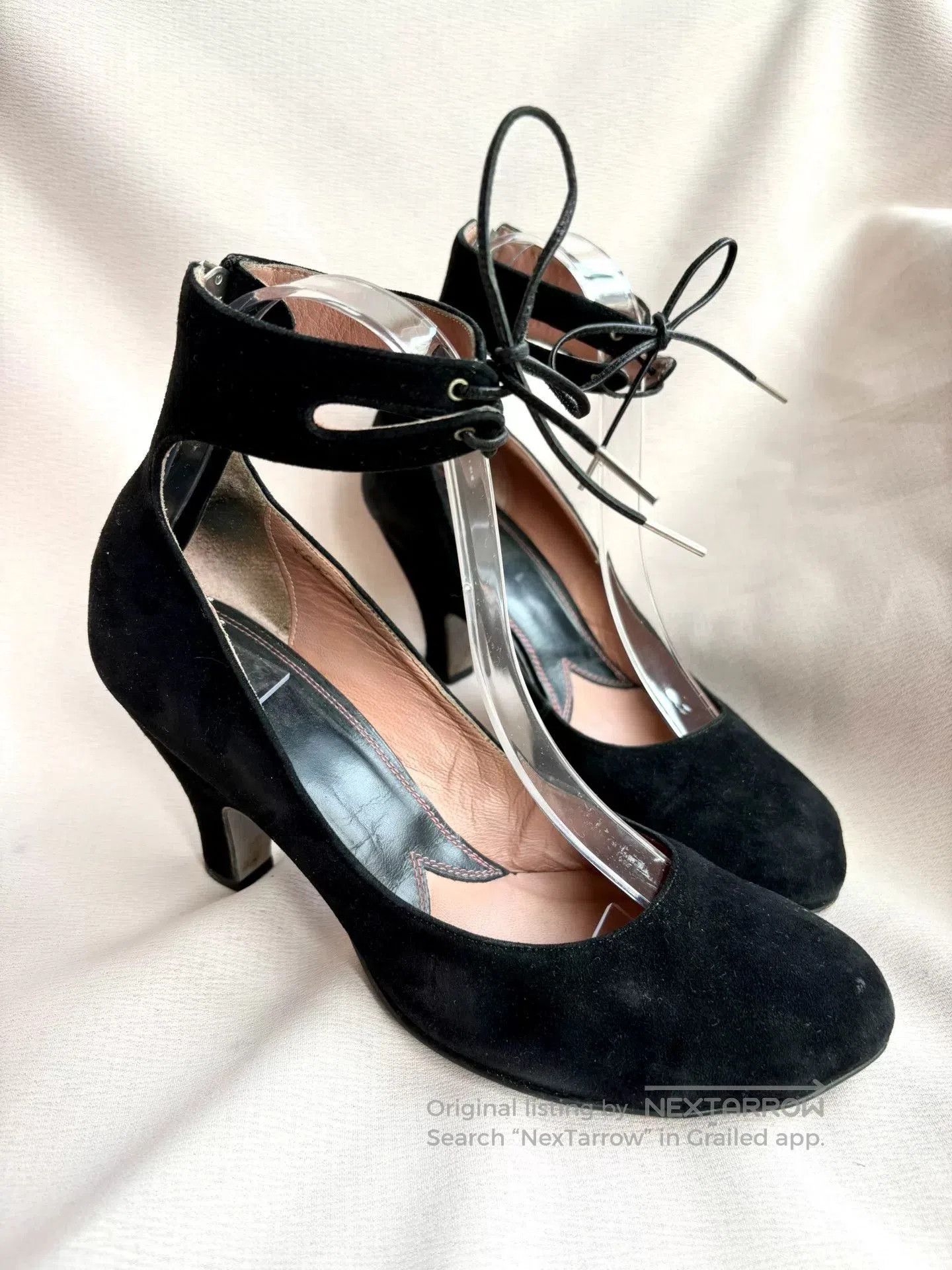 Vivienne Westwood Vivienne Westwood Vintage Black Suede Heels. Size US 5.5 / IT 35.5 - 1 Thumbnail