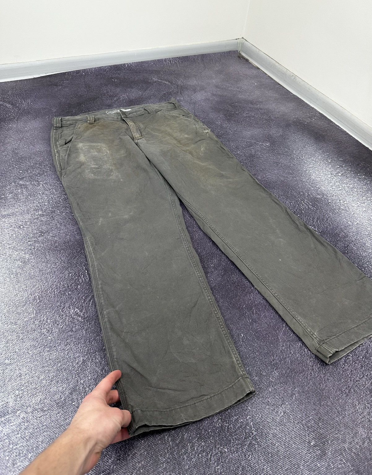 Carhartt Vintage Carhartt Opium Faded Distressed Y2K Baggy Work Pants Size US 34 / EU 50 - 12 Thumbnail