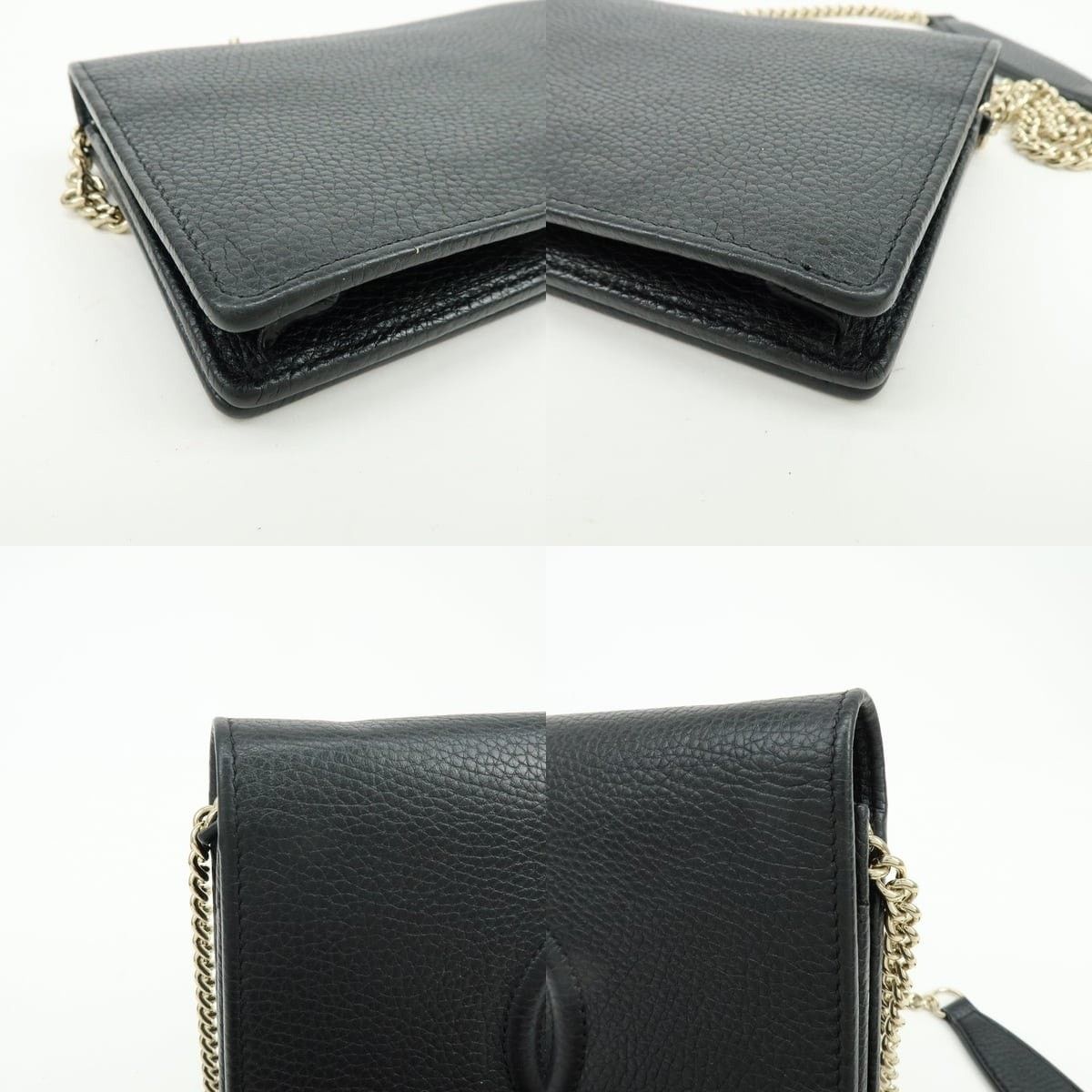 Gucci Gucci Soho Interlocking G Chain Wallet Crossbody Bag Size ONE SIZE - 5 Thumbnail